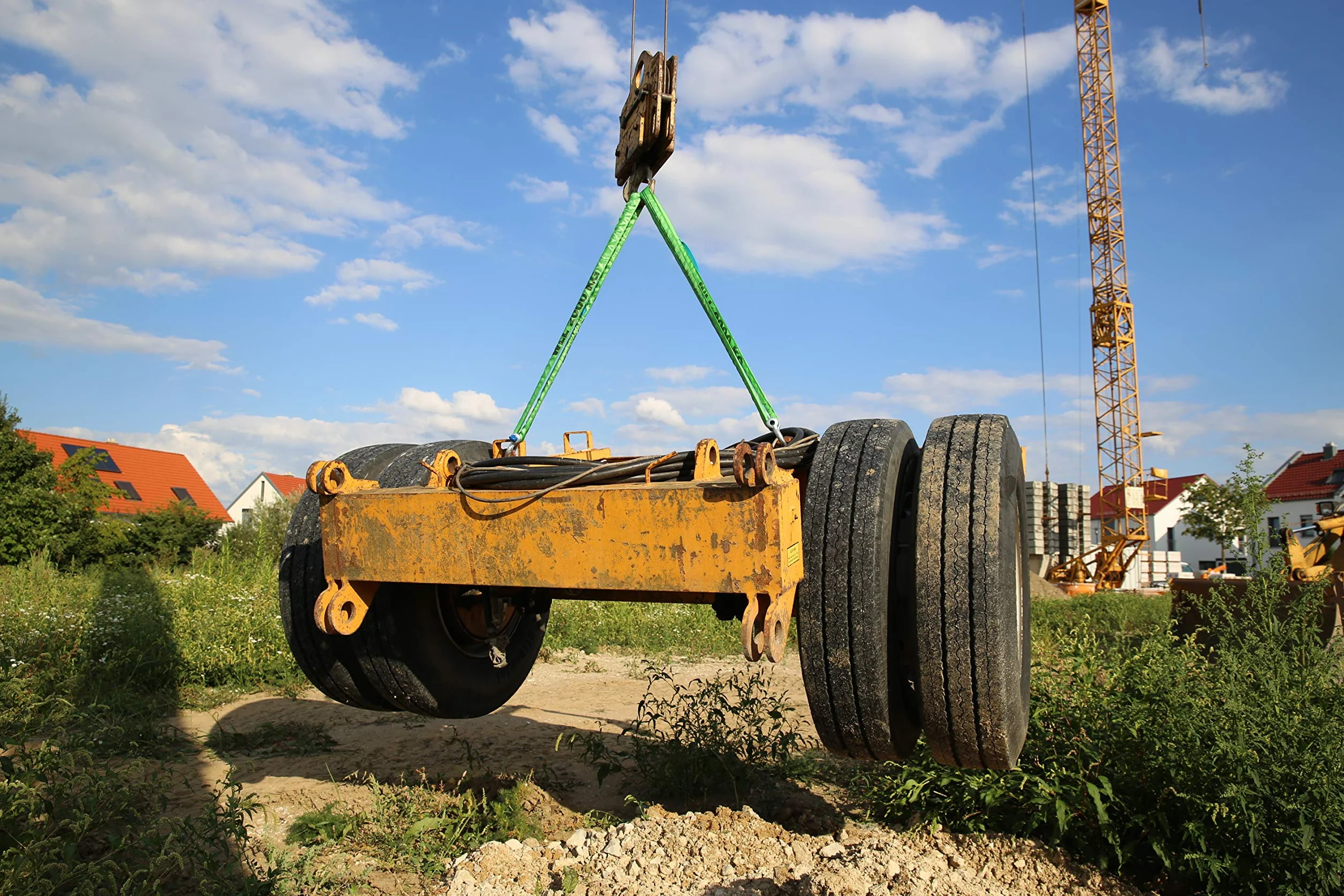 Braun 20011RS pętla okrągła, udźwig 2000 kg, obwód 1 m, bez końca, z rdzeniem poliestrowym, zielona