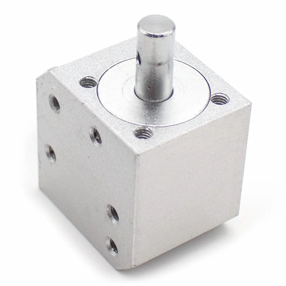 Toplionace Kątowa Przekładnia Stożkowa Mini 1 Moduł 20 Zębów 90° Napęd Kątowy 1:1 Podwójny Wał 8mm