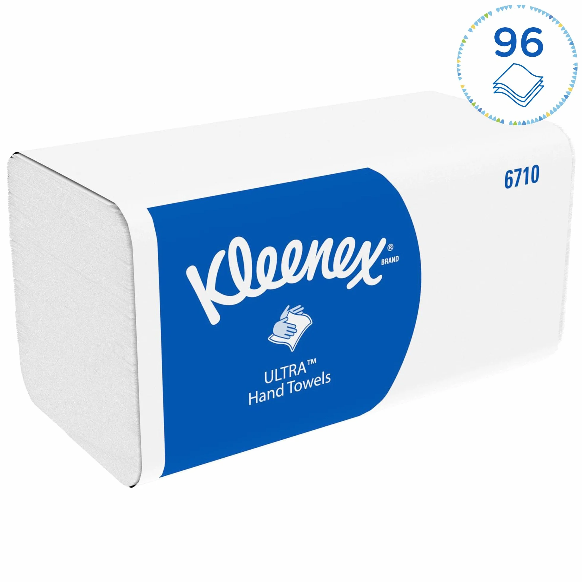 Kleenex Ultra 6710 Składane Ręczniki do Rąk 3-warstwowe V-Fold 15 opakowań × 96