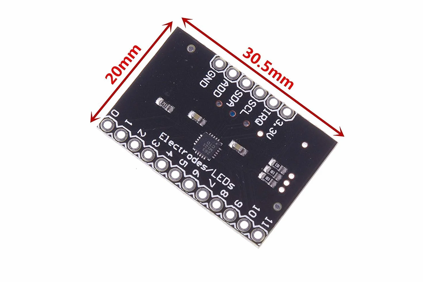 DollaTek 5 szt. MPR121 Breakout V12 pojemno?ciowy modu? czujnika zbli?eniowego