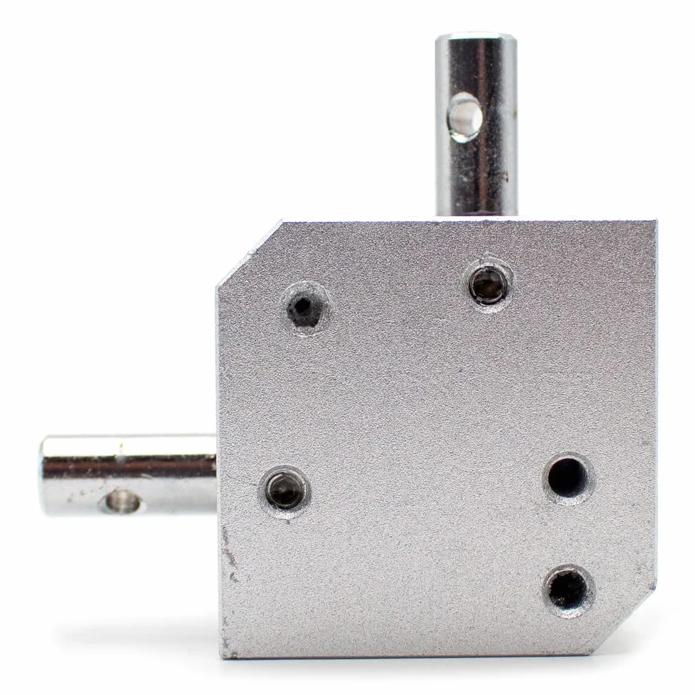 Toplionace Kątowa Przekładnia Stożkowa Mini 1 Moduł 20 Zębów 90° Napęd Kątowy 1:1 Podwójny Wał 8mm