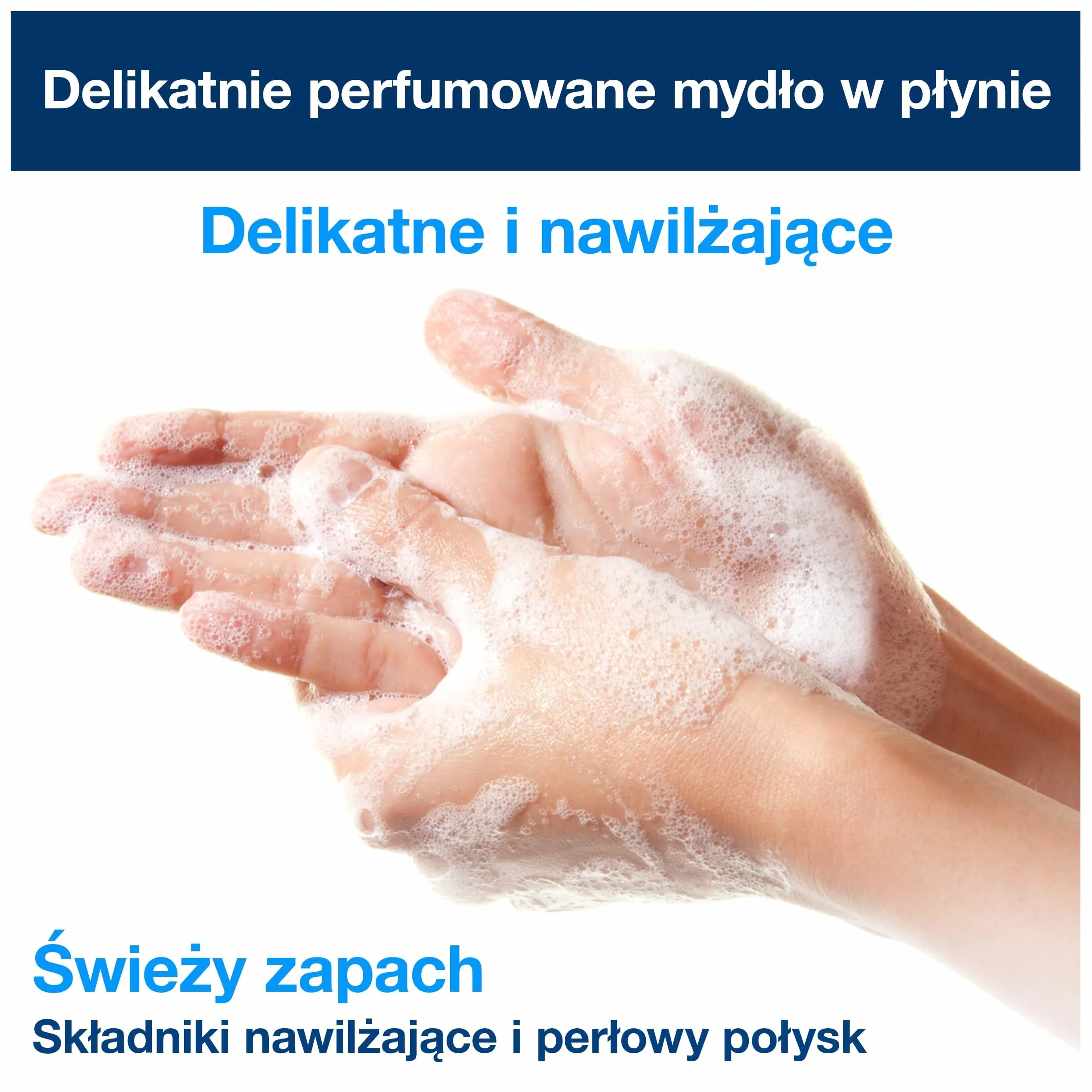 Tork delikatnie perfumowane mydło w płynie S4, świeży zapach, 1000 ml, 424501