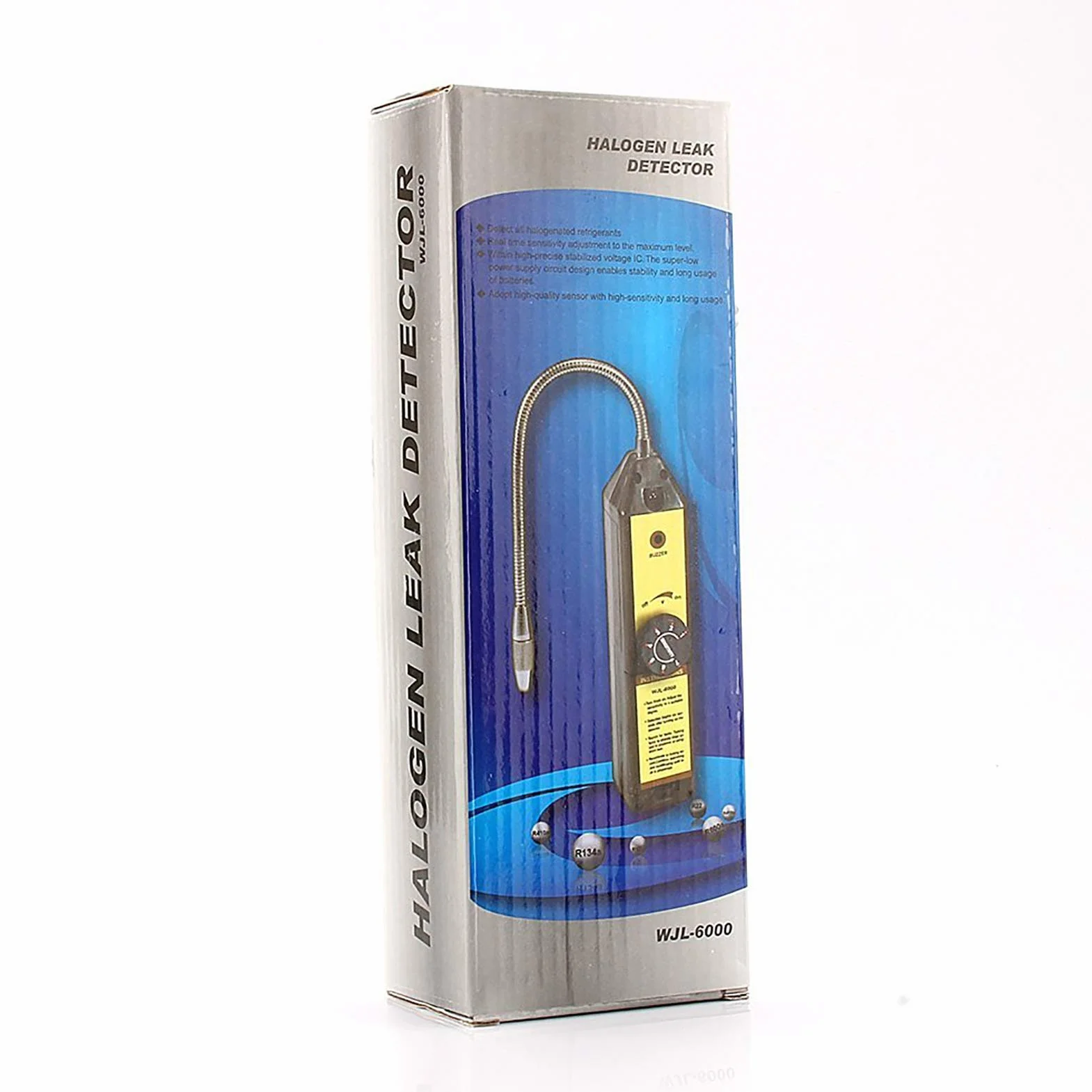 Halogen Freon Sniffer Gaz Halogenowy CFC HFC Wykrywacz Nieszczelności Czynnika Chłodniczego Wykrywanie Klimatyzacji Wykrywacz Gazu Samochodowego R134a R410a R22a HVAC Checke
