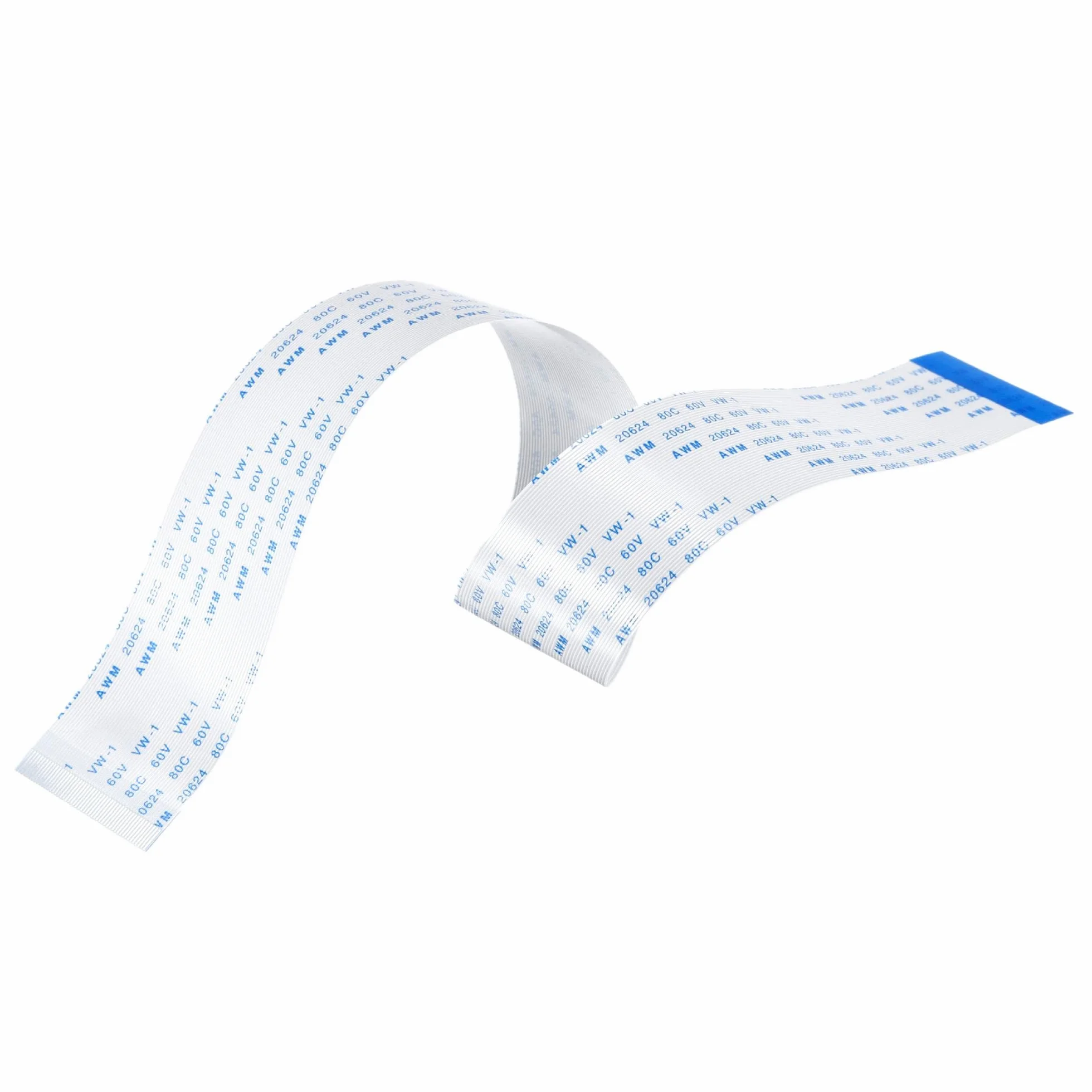 sourcing map Zestaw 5 szt. kabli FFC 50 pinów 0,5 mm 300 mm (typ B) do drukarki 3D kamery DVD