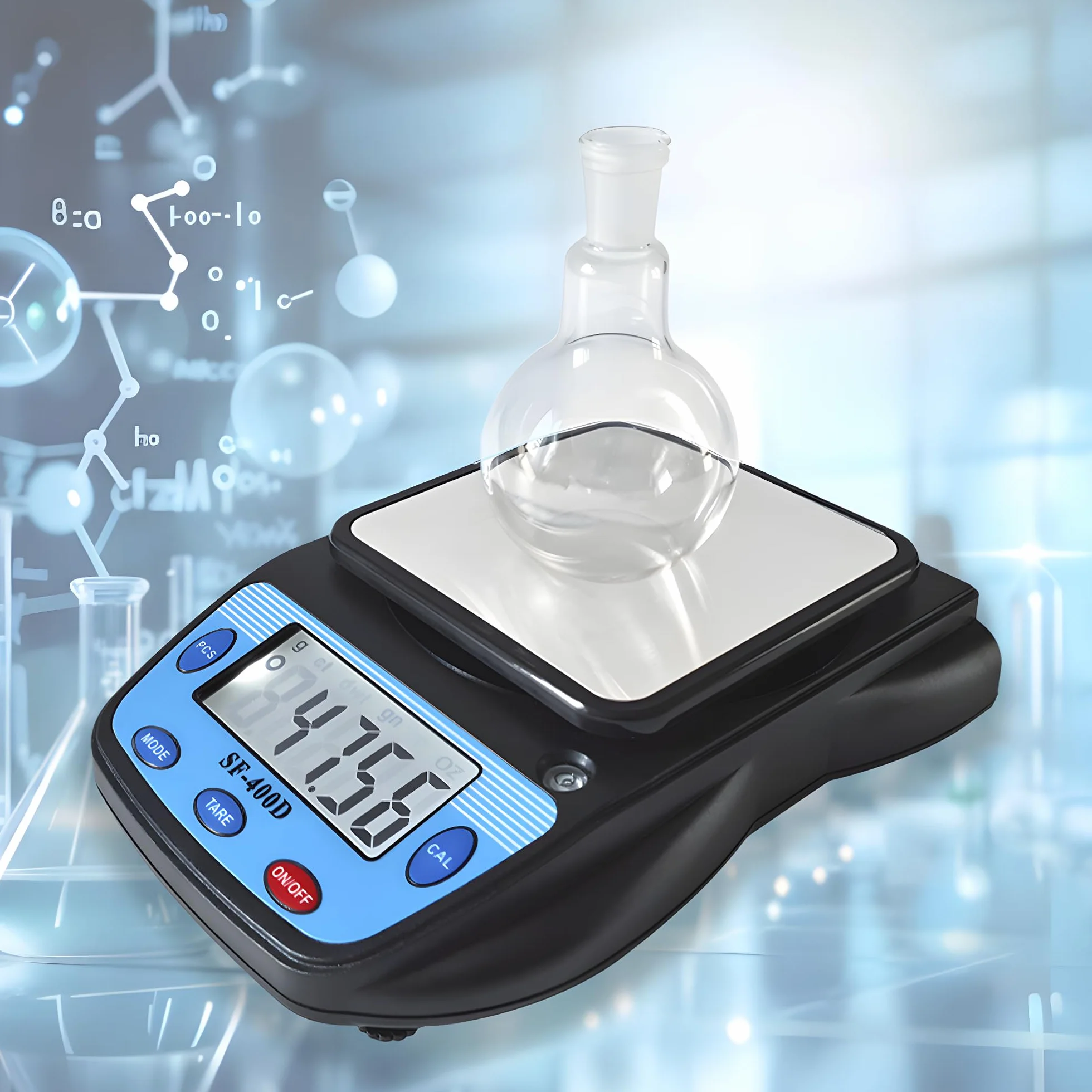 Eosphorus Cyfrowa Waga Analityczna 600g x 0,01g LCD do Laboratorium