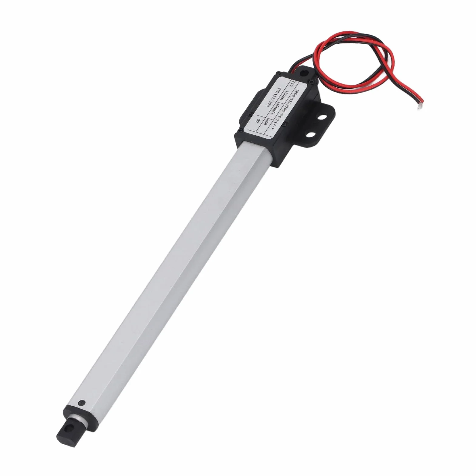 Elektryczny Siłownik Liniowy DC24V 150mm Skoku 20N 30mm/s Teleskopowy