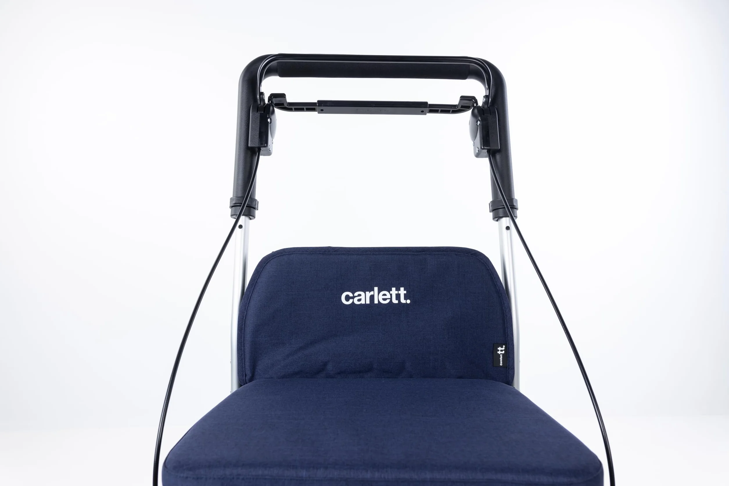 Carlett Lett800 Comfort Move Składany wózek na zakupy z siedziskiem 4 koła 29 l 15 kg Morski