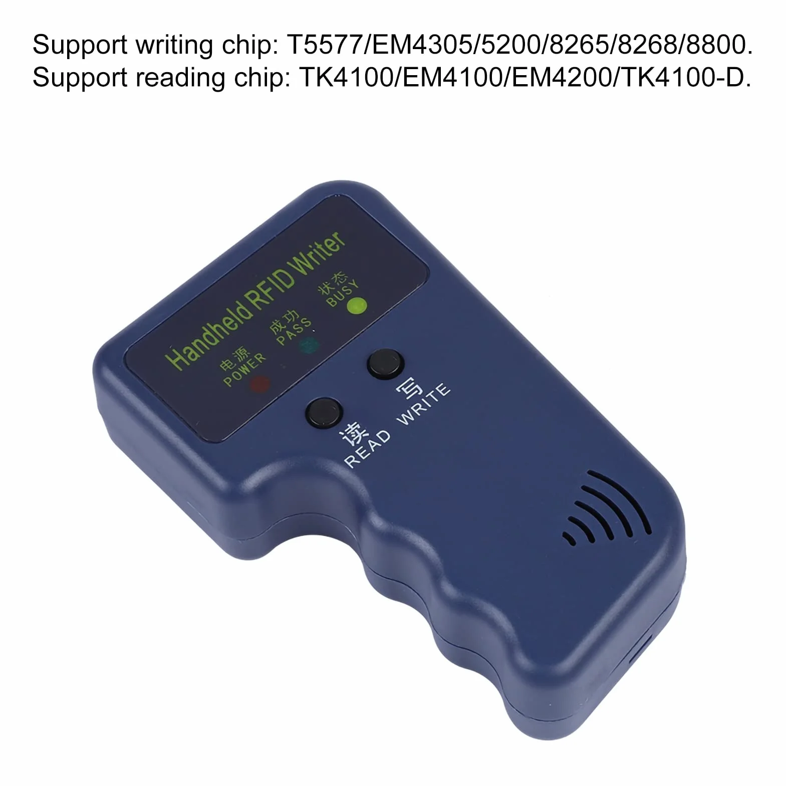 Handheld Card Writer Duplicator Reader 125KHz 13.56 MHz z Interfejsem USB dla Kart Identyfikacyjnych i Klawiszy