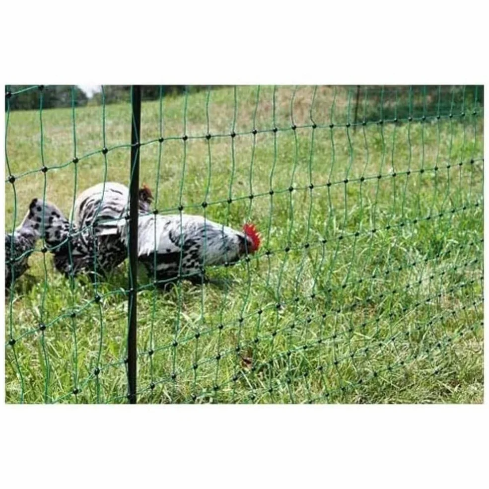Kerbl siatka dla drobiu 50 m, podwójna końcówka 106 cm, zielona