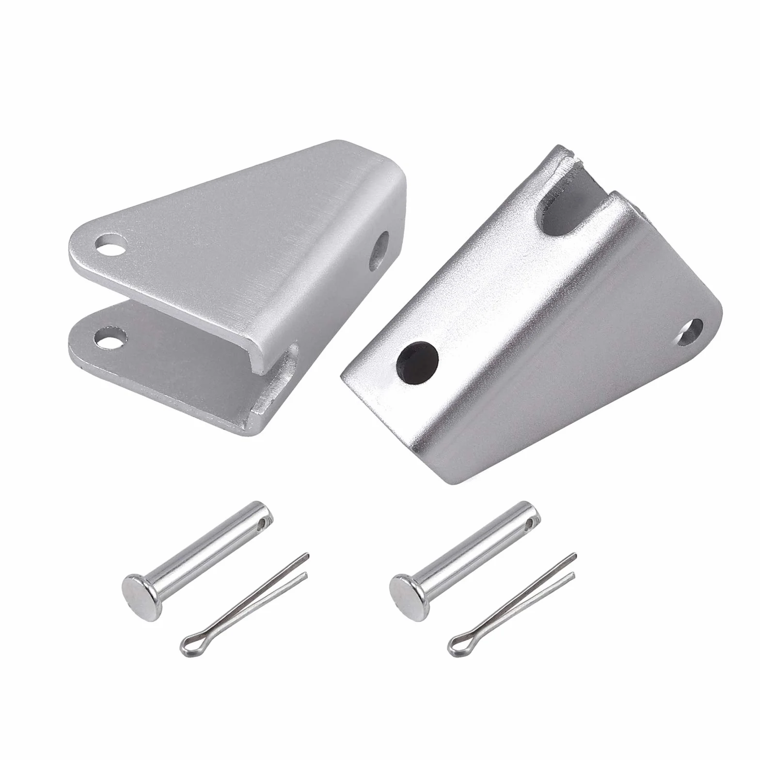 AUTOUTLET Silnik liniowy, napęd regulacyjny, otwieracz bramy, silnik liniowy DC 12 V, 750 N, 100 mm, 10 mm/s, elektryczny cylinder silnik prądu stałego z uchwytem 2 x, do mebli samochodowych itp.,