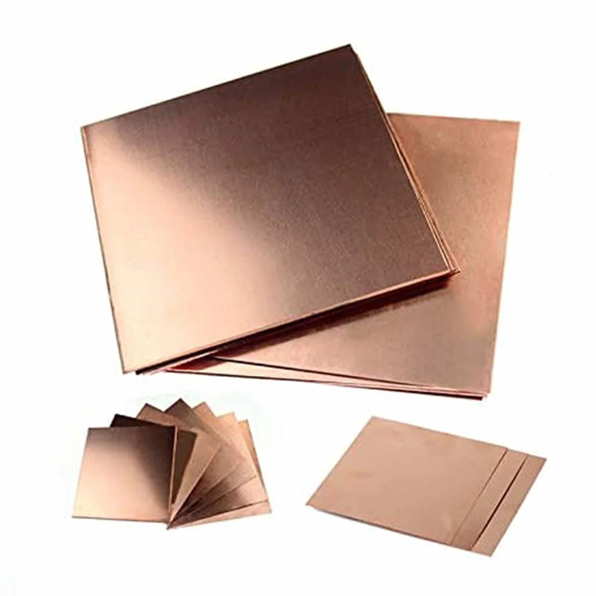 Blacha miedziana do lutowania, wytrawiania, wytłaczania 1 x 100 x 200 mm