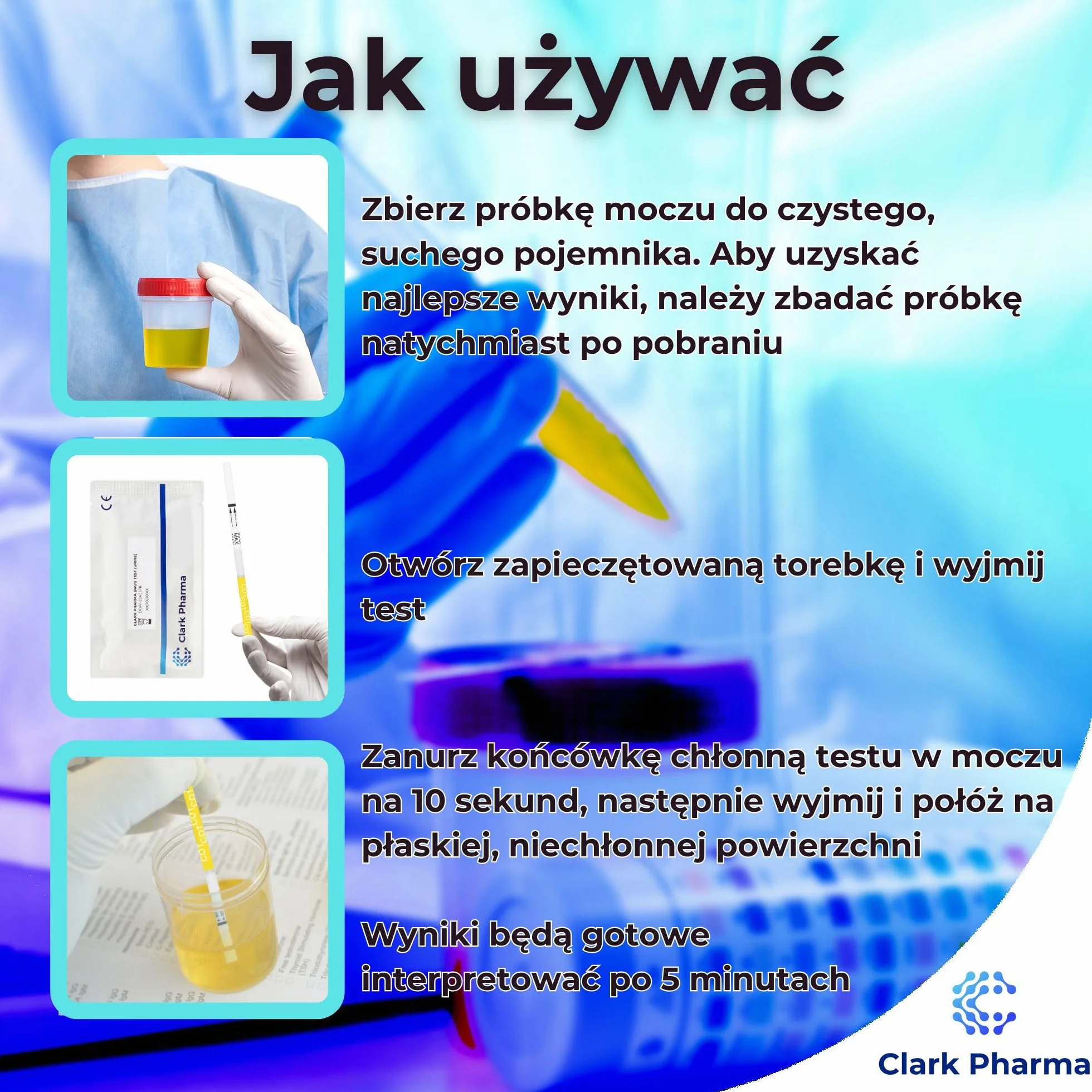 20 x Zestaw Testów na Vape | Test dla Palaczy | Zestaw Testów na Nikotynę | Test Moczu do Wykrywania Inhalacji Nikotyny (Kotyniny) | Zestaw Testów na Vaping