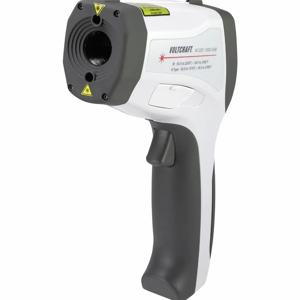 Pirometr VOLTCRAFT IR 2201-50D USB od -50 do 2200C