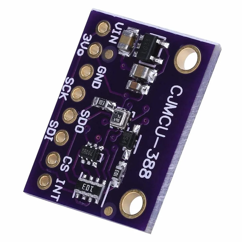 Cyfrowy czujnik ciśnienia powietrza 24-bitowy niski poziom hałasu CJMCU-388 BMP388 Interfejs I2C kompatybilny z Arduino,
