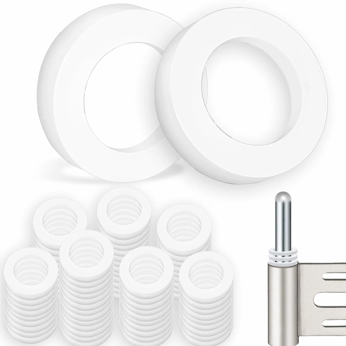 Pierścienie do mocowania drzwi z tworzywa sztucznego Ø 10x15x1/2 mm 100 szt.