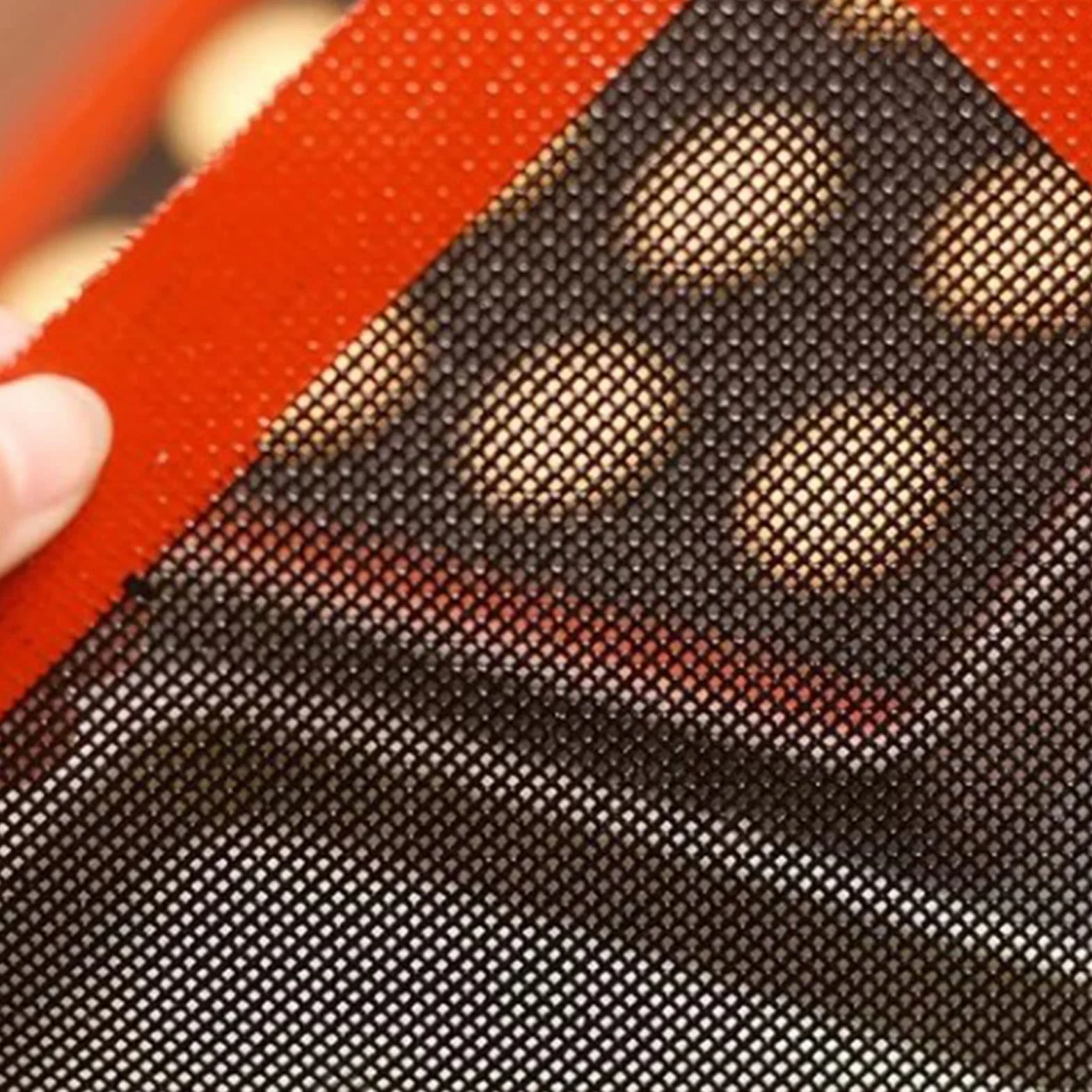2 szt. Perforowana Silikonowa Mata do Pieczenia z Włókna Szklanego Nieprzywierająca Podkładka do Piekarnika Odporne na Ciepło Ciasto Ciasteczka Blacha do Pieczenia Ciastek dla