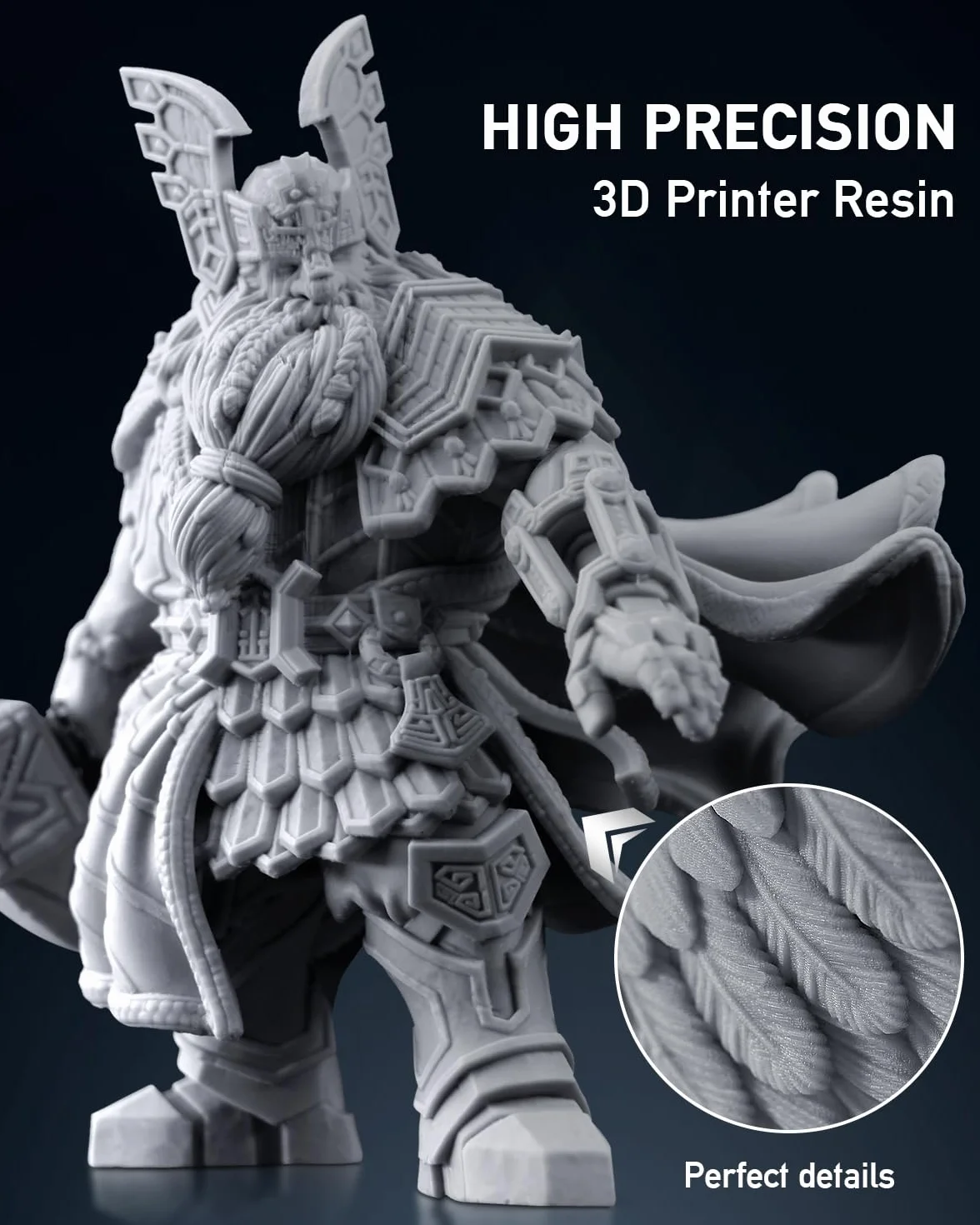 SUNLU ABS-Like żywica fotopolimerowa 2 kg 405 nm UV do drukarki 3D LCD/DLP/SLA szara
