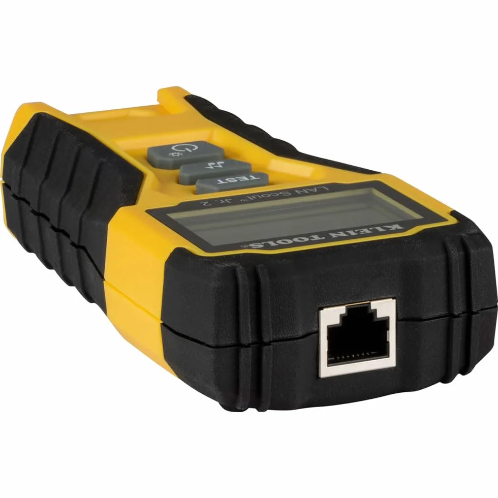 Klein Tools VDV526-200E V LAN Scout Jr. 2 tester kabli sieciowych Cat 3-7 RJ45 z tonerem LCD