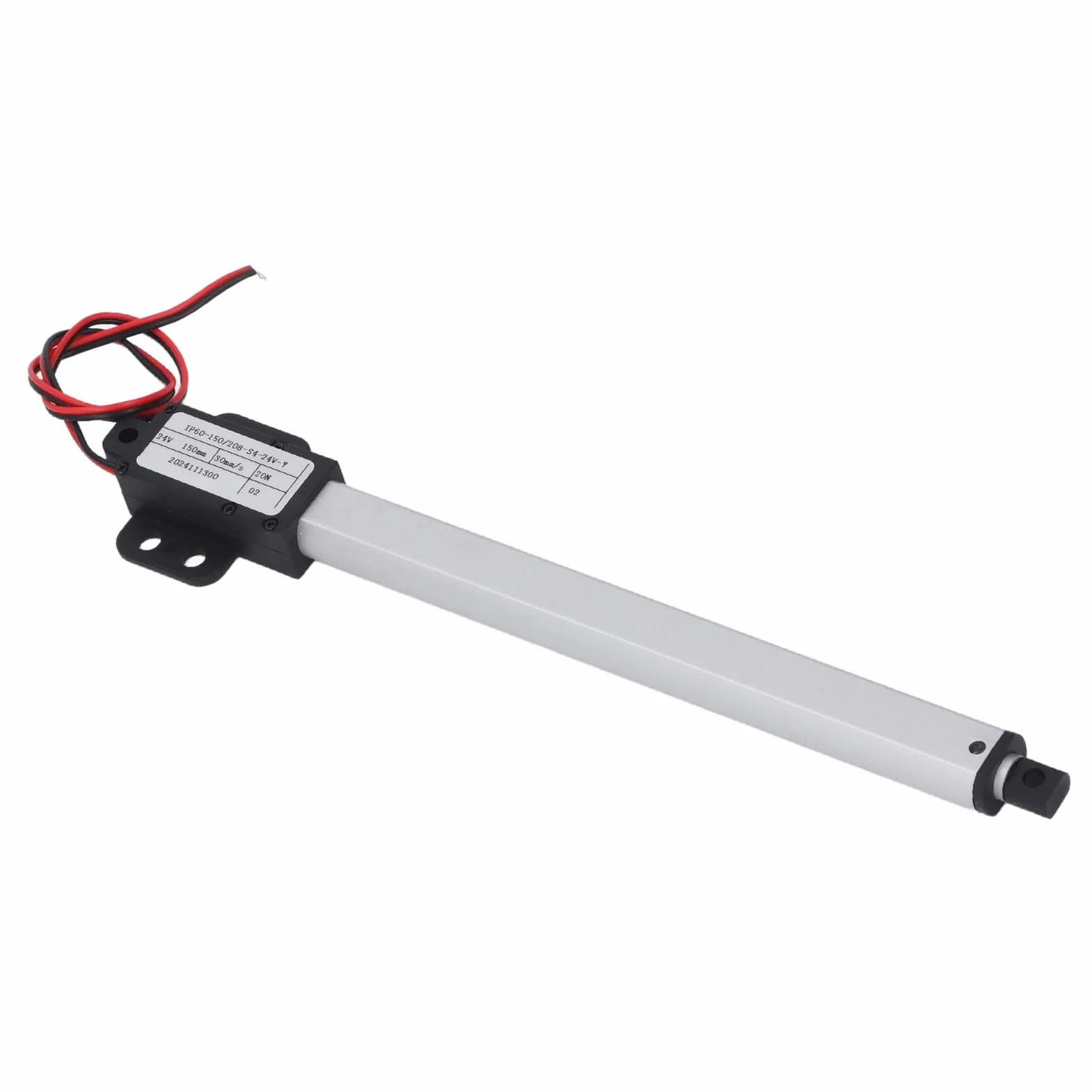 Elektryczny Siłownik Liniowy DC24V 150mm Skoku 20N 30mm/s Teleskopowy