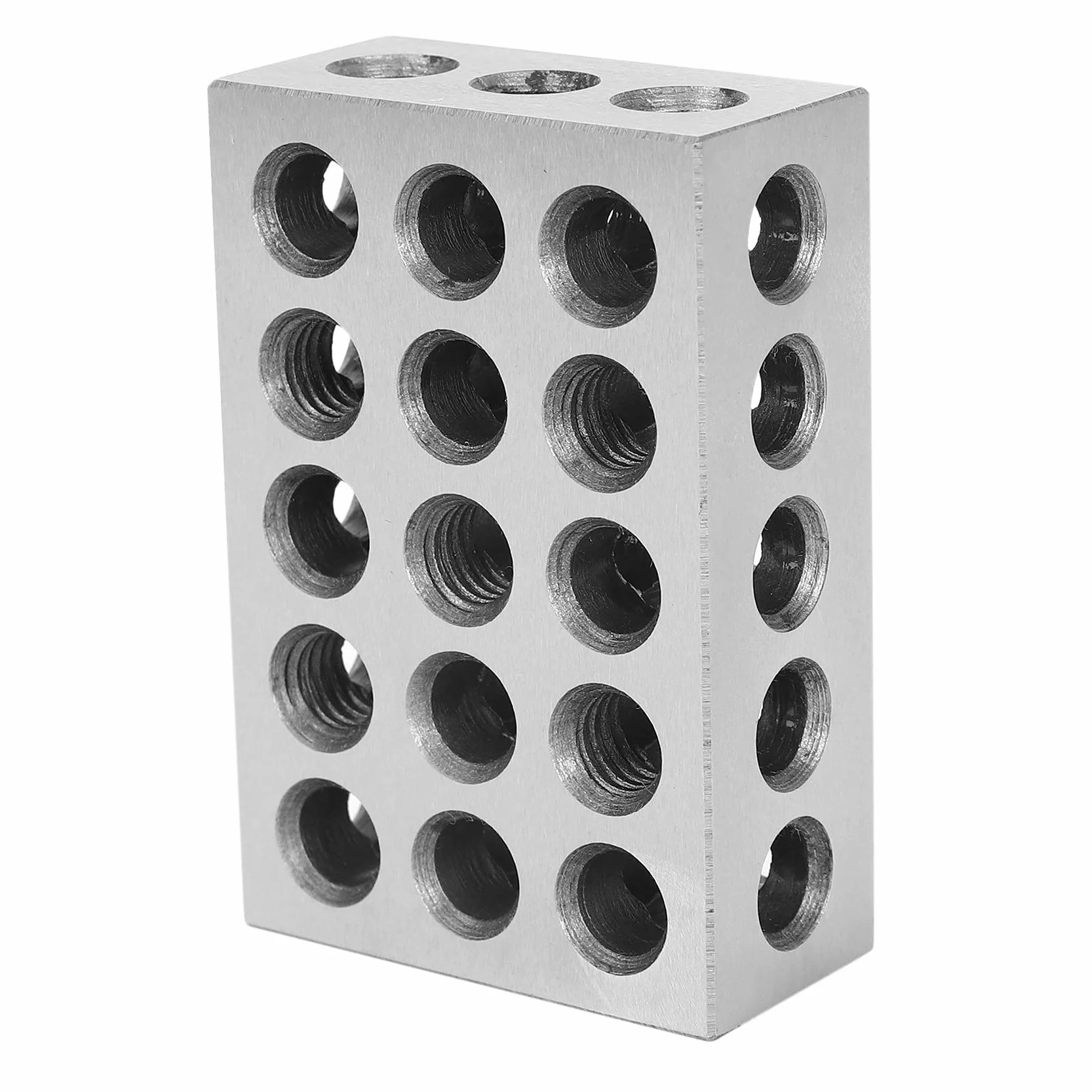 2 szt. 25 x 50 x 75 mm bloki ze stali hartowanej 23 otwory równoległe zaciskowe tokarka 0,005 mm do maszyny