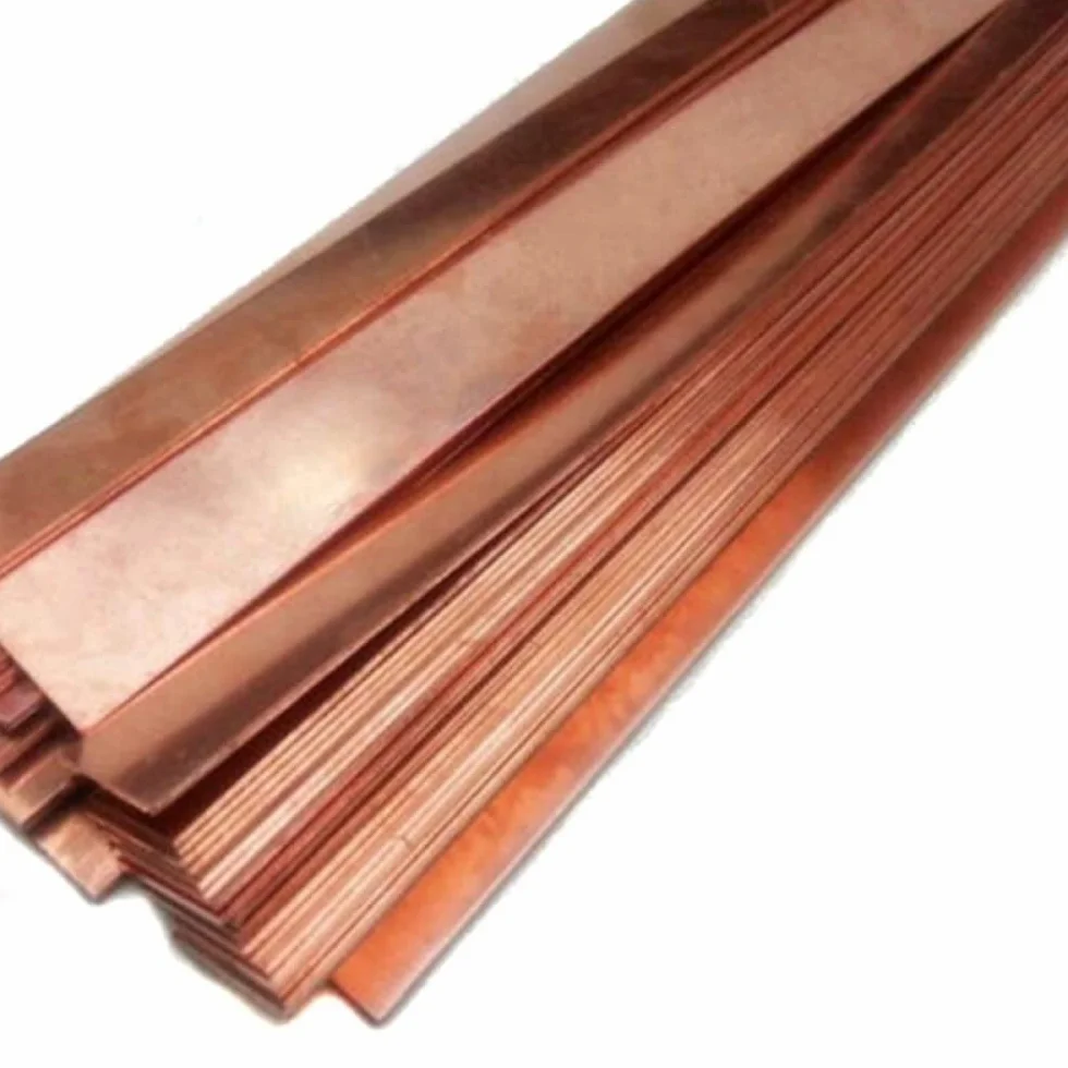 1 szt. anody z czystej miedzi, 1,5 x 10 x 250 mm, 99% wysokiej czystości, miedziana blacha do powlekania miedzi i galwanizacji miedzi