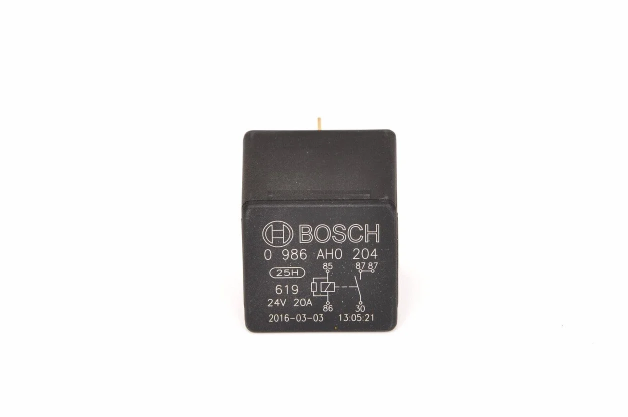 Bosch 0986AH0204 Przekaźnik prądowy, 24 V