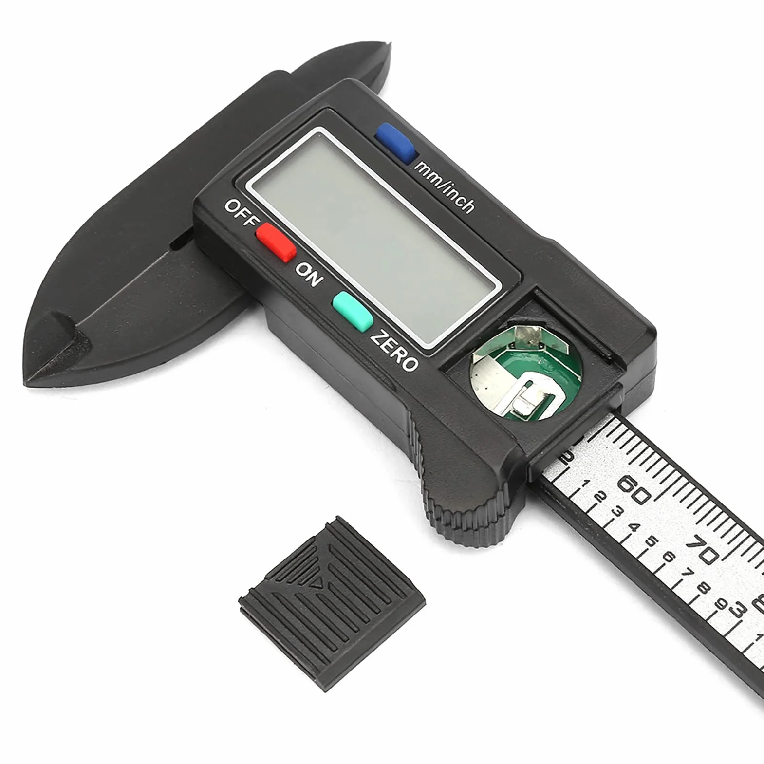 Paquimetro Cyfrowa Suwmiarka Z Włókna Węglowego 100 mm Duży Ekran LCD
