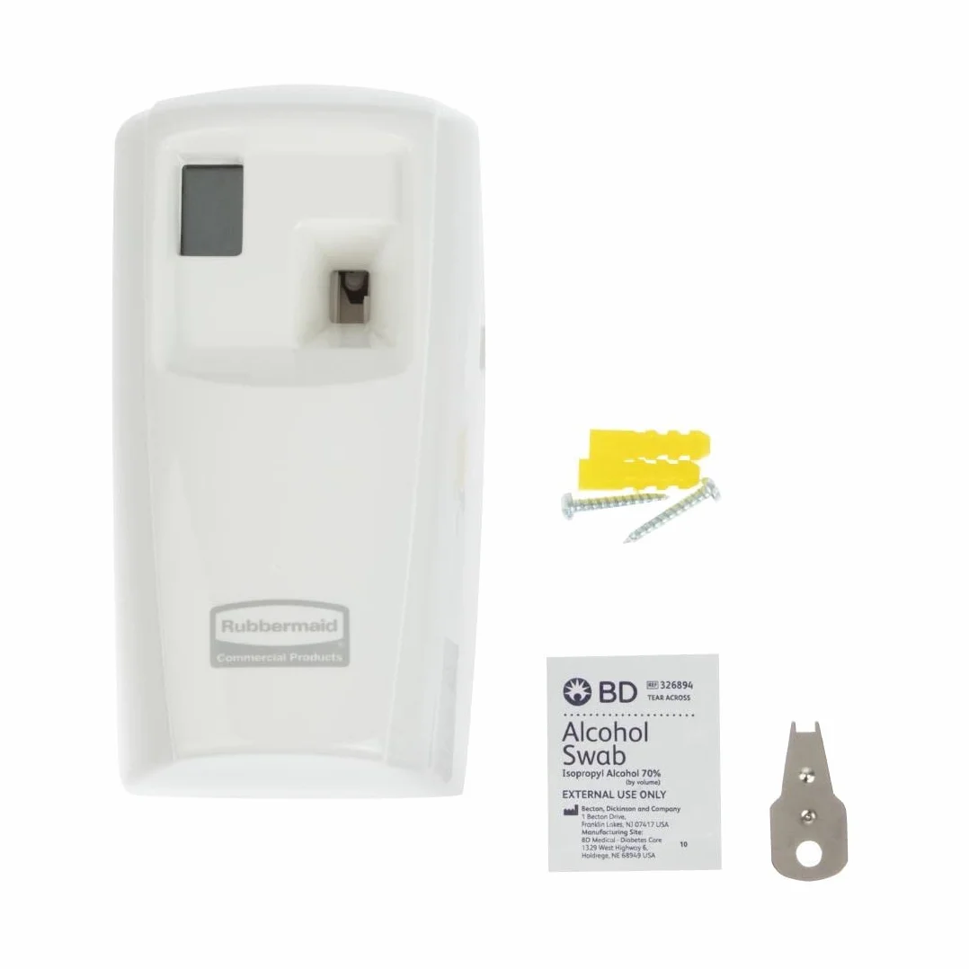 Rubbermaid Commercial Products Dozownik Microburst 3000 LCD Plastik Biały 10 x 55 x 32 cm