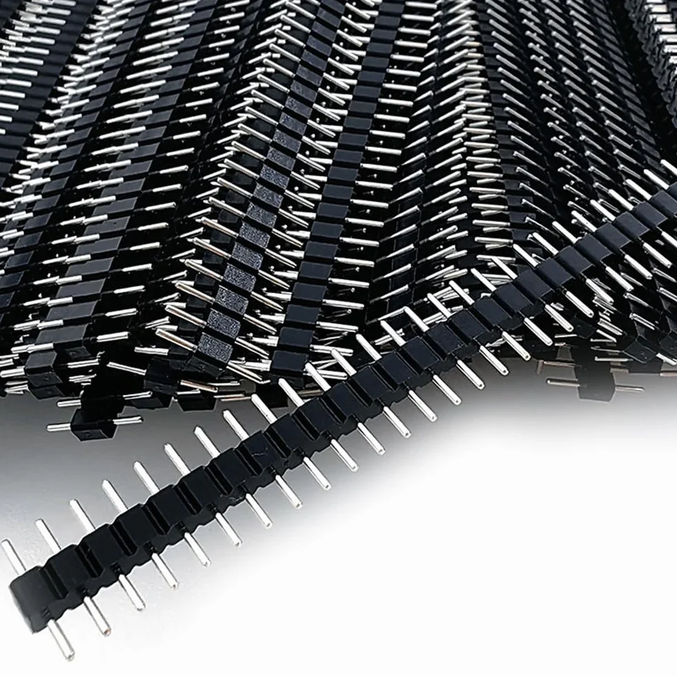 Listwa z gniazdami żeńska 40 pinów 2,54 mm jednorzędowa prosta