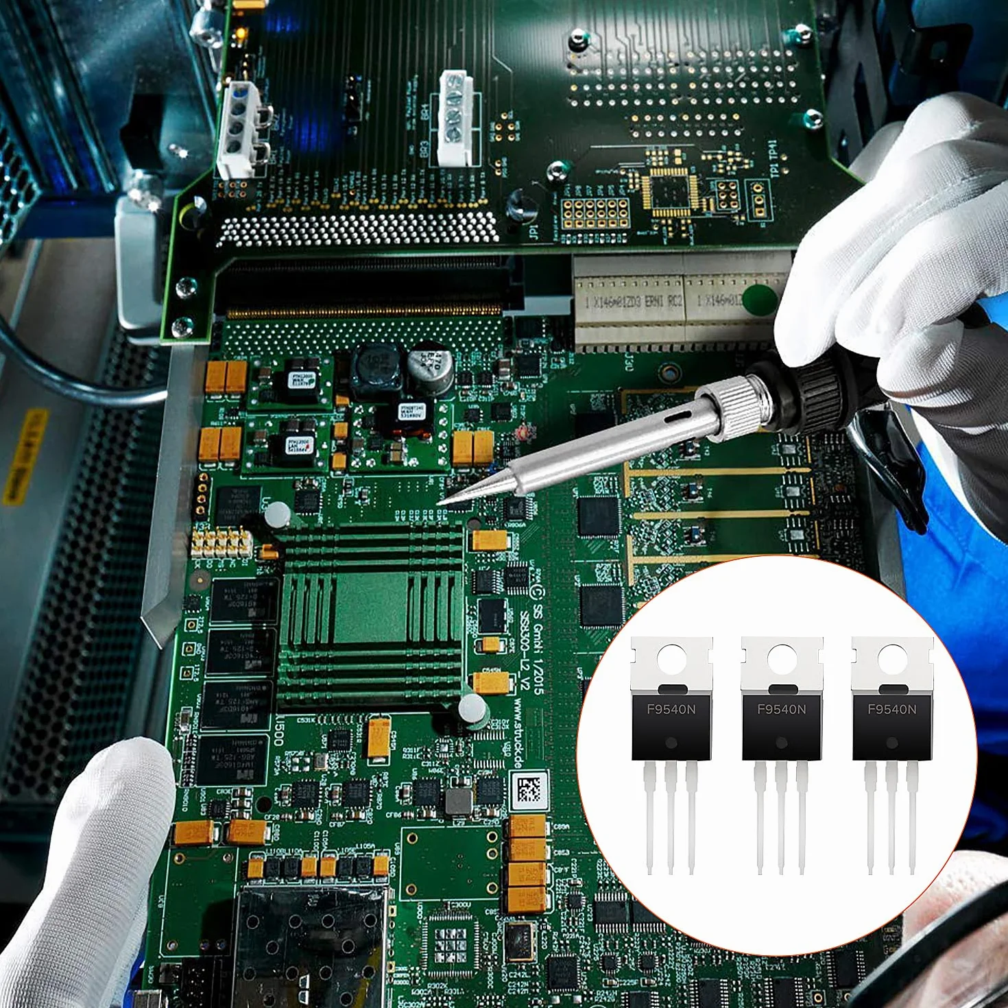 IRF9540N MOSFET Tranzystor Mocy 23A 100V TO-220 10 Sztuk