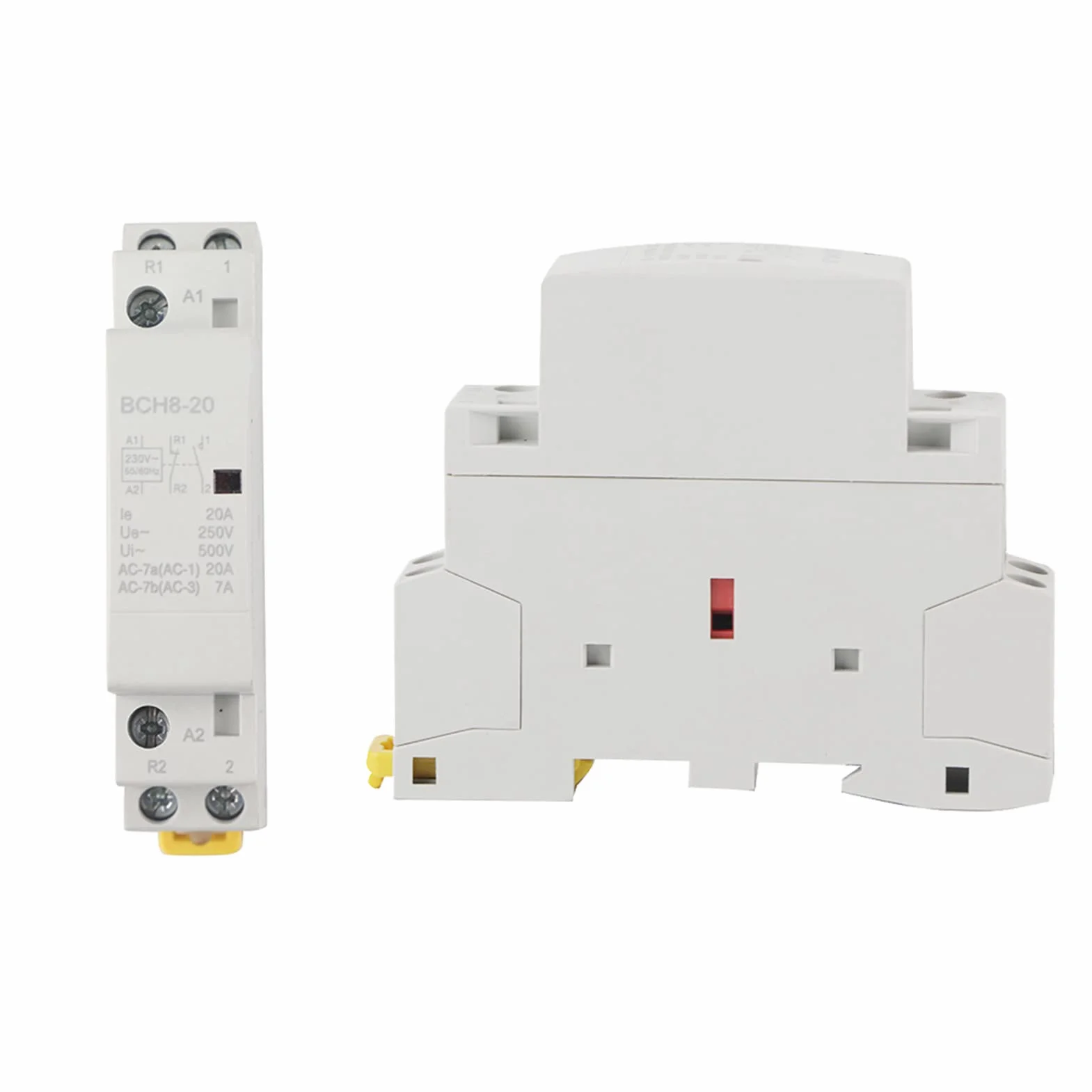 Stycznik AC 20A 1NO 1NC 230V Domowy Stycznik