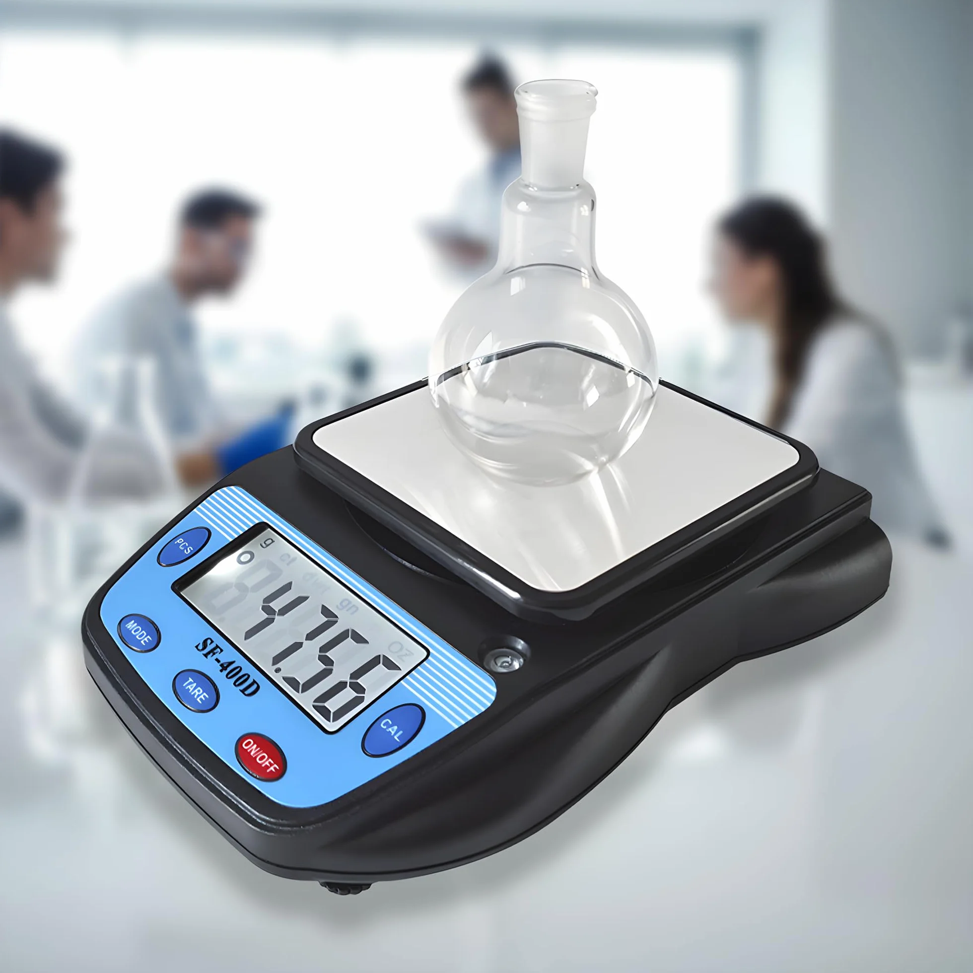 Eosphorus Cyfrowa Waga Analityczna 600g x 0,01g LCD do Laboratorium