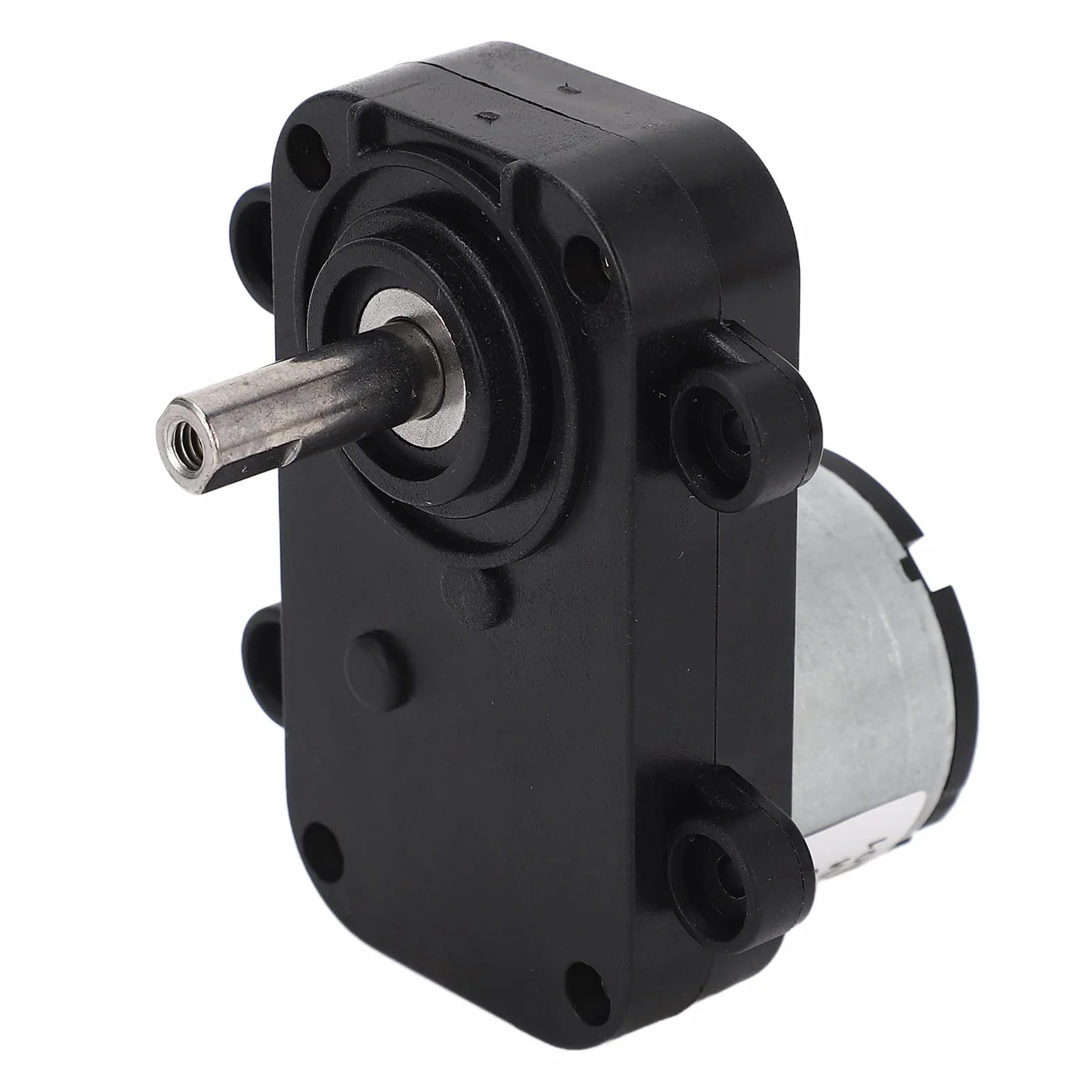Silnik z przekładnią Prądu Stałego, Silnik z przekładnią ślimakową Samoblokujący Silnik z przekładnią redukcyjną DC 5 V 200 Obr./min do Elektroniki Automatyki, Silników
