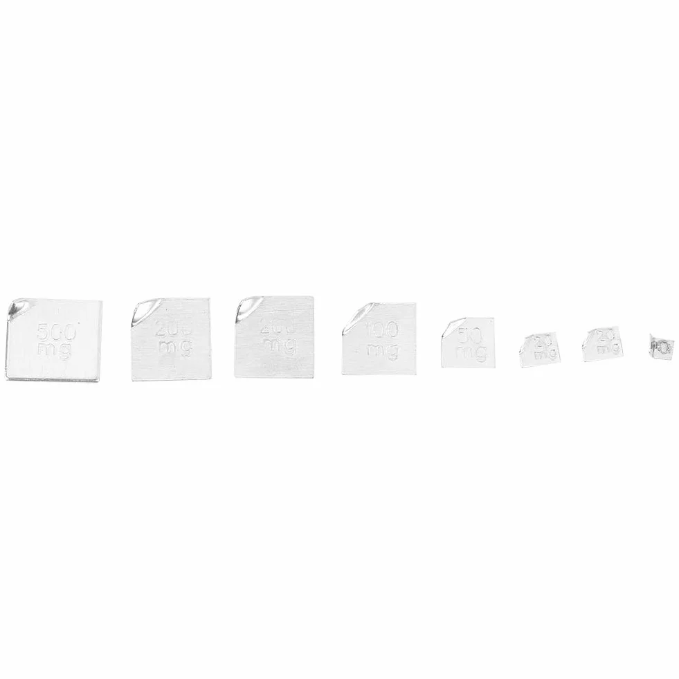 Zunate Fdit waga kalibracyjna, precyzyjna kalibracja, zestaw z wagą kalibracyjną, pęseta, 17 sztuk 211,1 g, 10 mg-100 g, do cyfrowej biżuterii, wagi, laboratorium, ciężarków