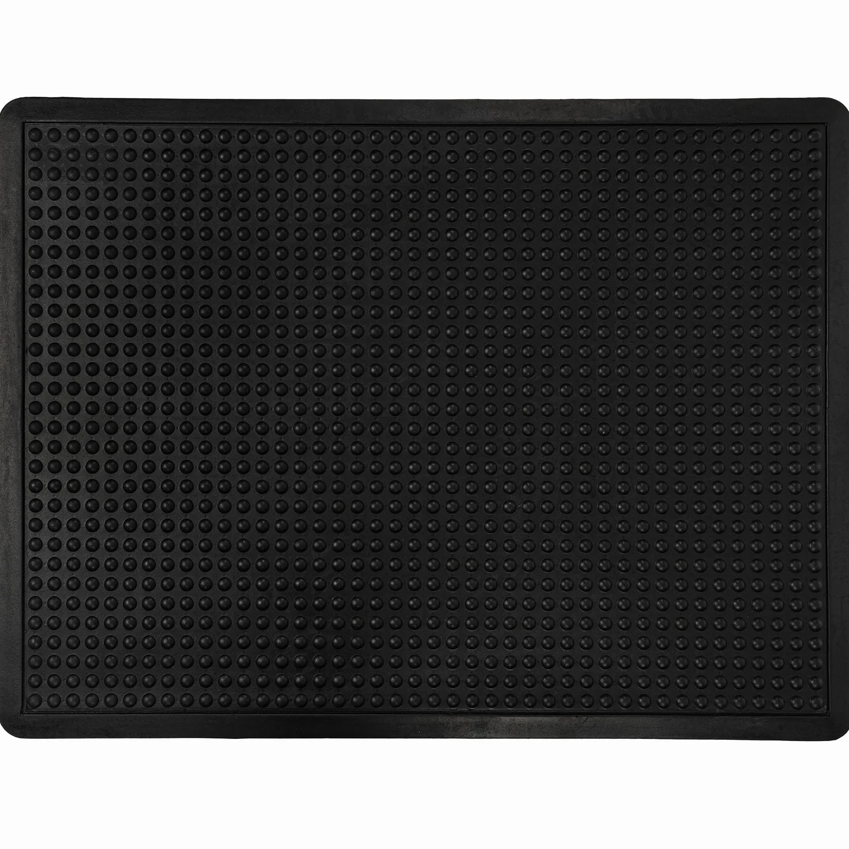 ANRO Mata antyzmęczeniowa 90 x 150 cm ergonomiczna stojąca antypoślizgowa czarna