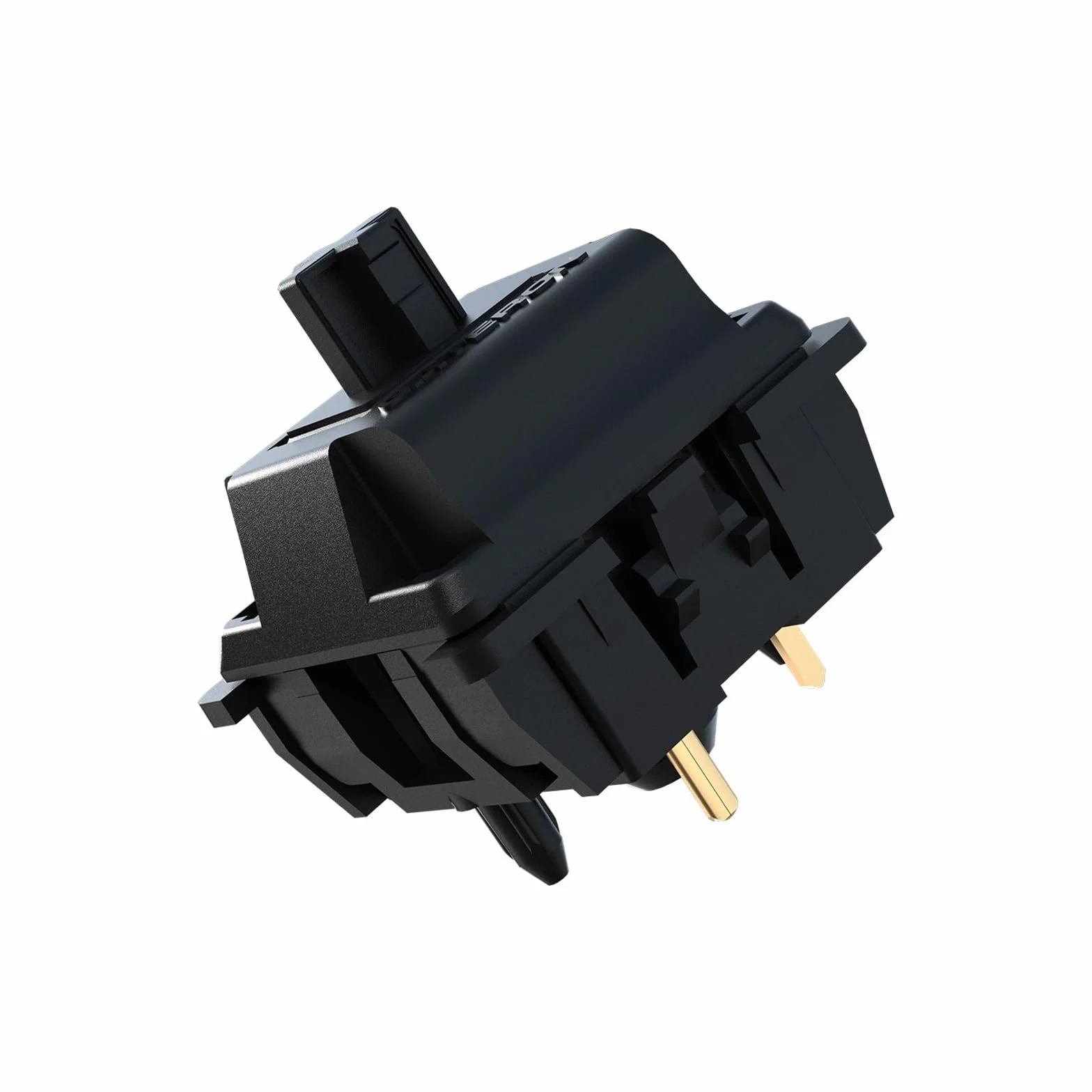 GATERON Oil King V2 wstępnie nasmarowane przełączniki klawiaturowe, 5-pinowe, 55 gf, czarne przełączniki liniowe, kompatybilne z klawiaturą mechaniczną MX, DIY, 72 szt., czarne