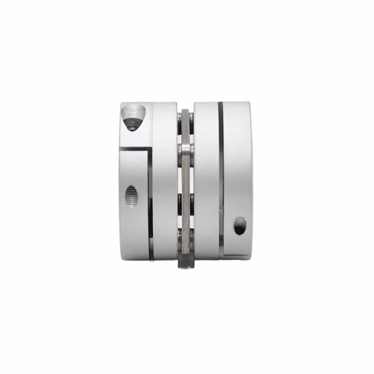 Elastyczne sprzęgło membranowe Stop aluminium D44mm L35mm Śruba kulowa Step Servo Enkoder 8x9mm