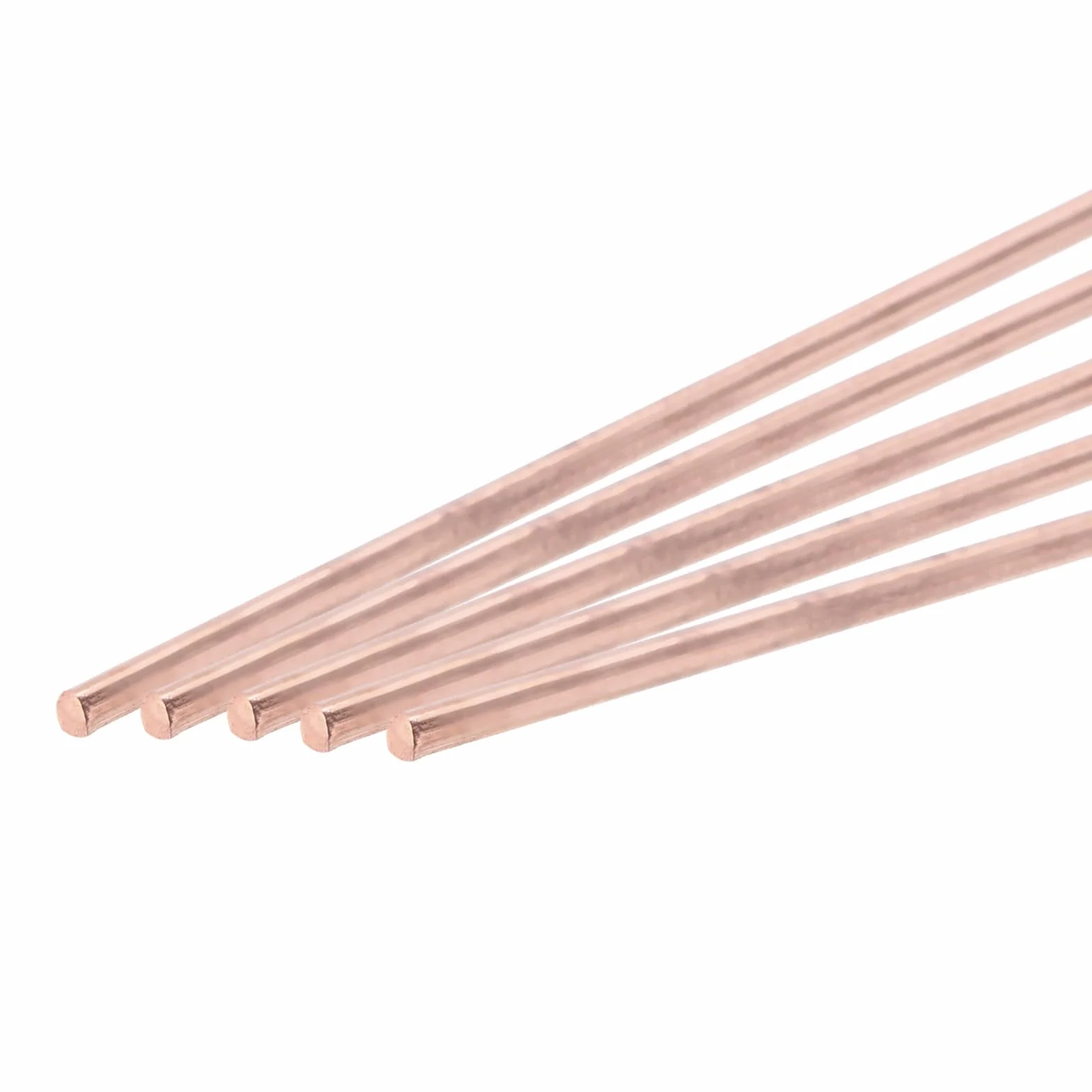 QUARKZMAN pręt okrągły z czystej miedzi 2 mm 250 mm do majsterkowania obróbki metalu