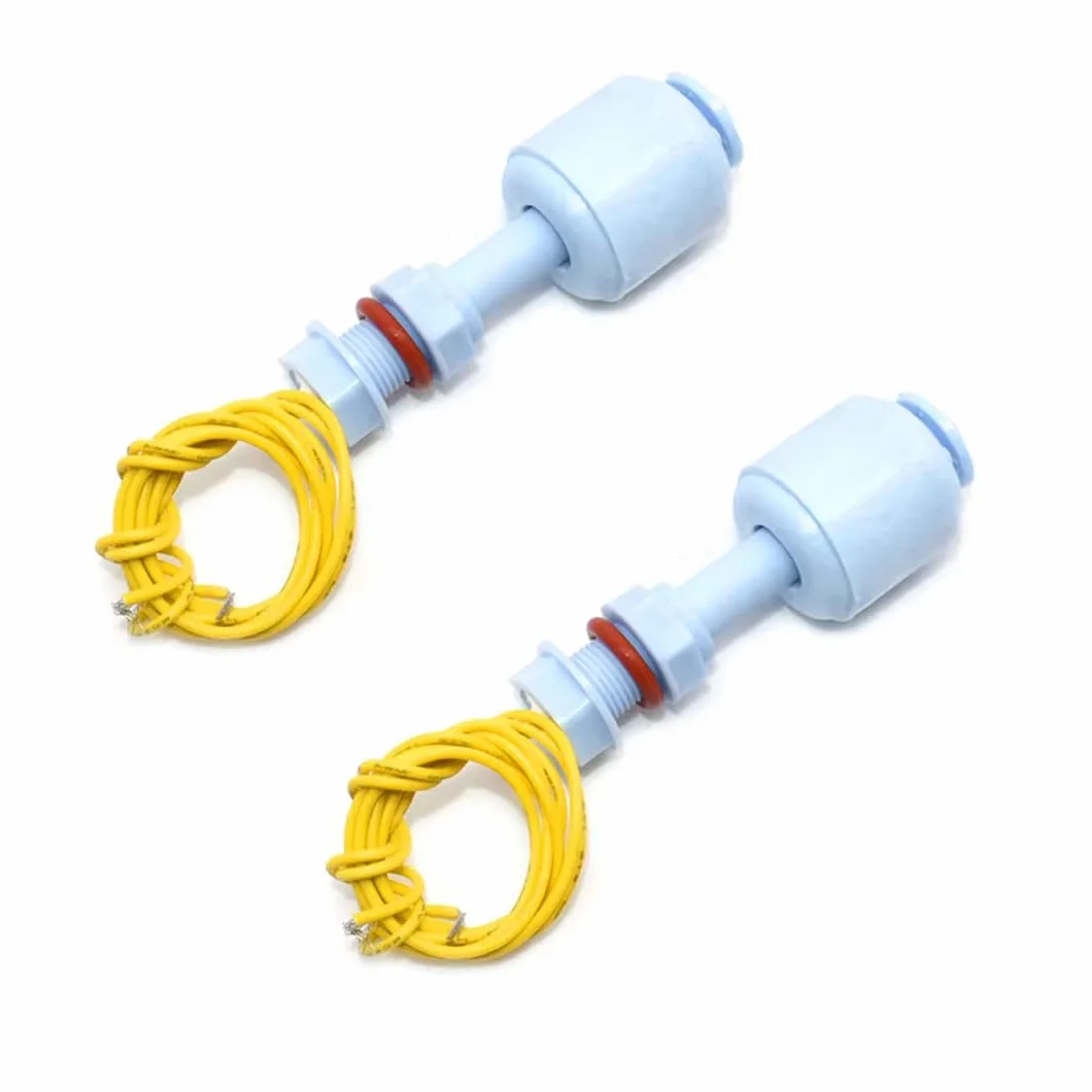 Przełącznik pływakowy czujnik poziomu wody AC 220V AC/DC 24V 52 mm do hydroponiki akwarium