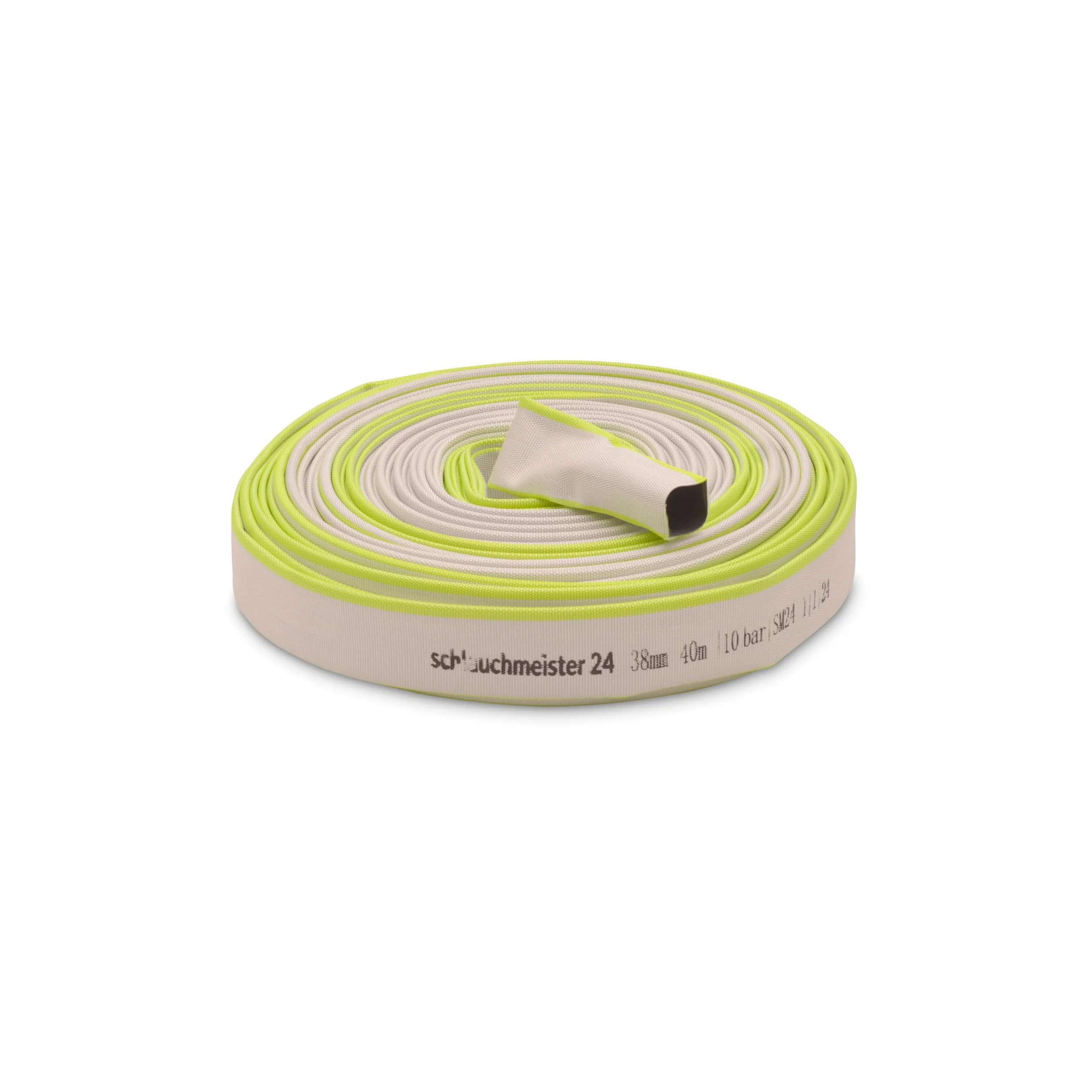 Wąż tkaninowy Ø 38 mm 1 1/2 cala 50 m przemysłowy budowlany płaski