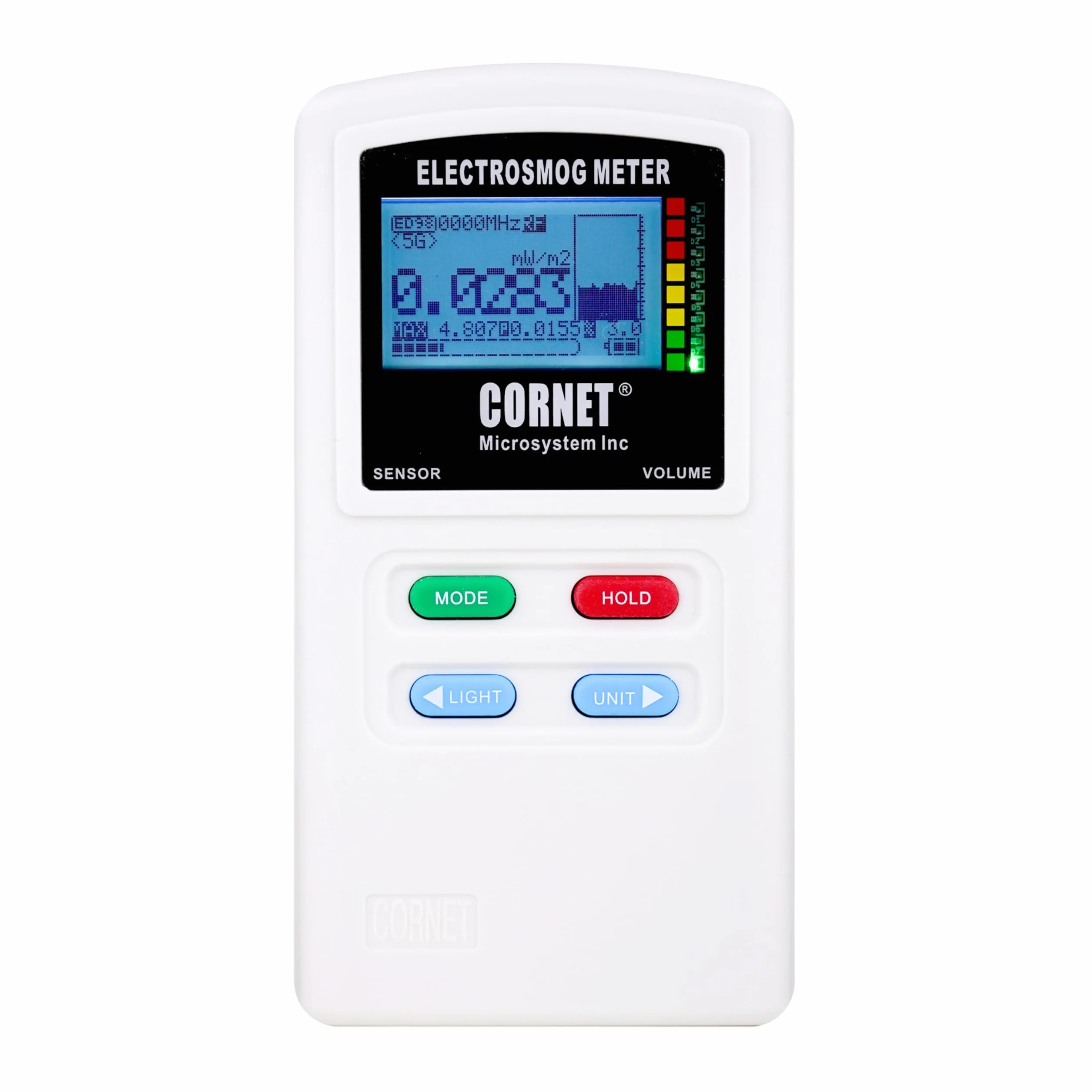 EMRSS Cornet ED88T Plus2 Miernik tryminody RF/LF elektrosmog miernik mocy pola z miernikiem Gaussa