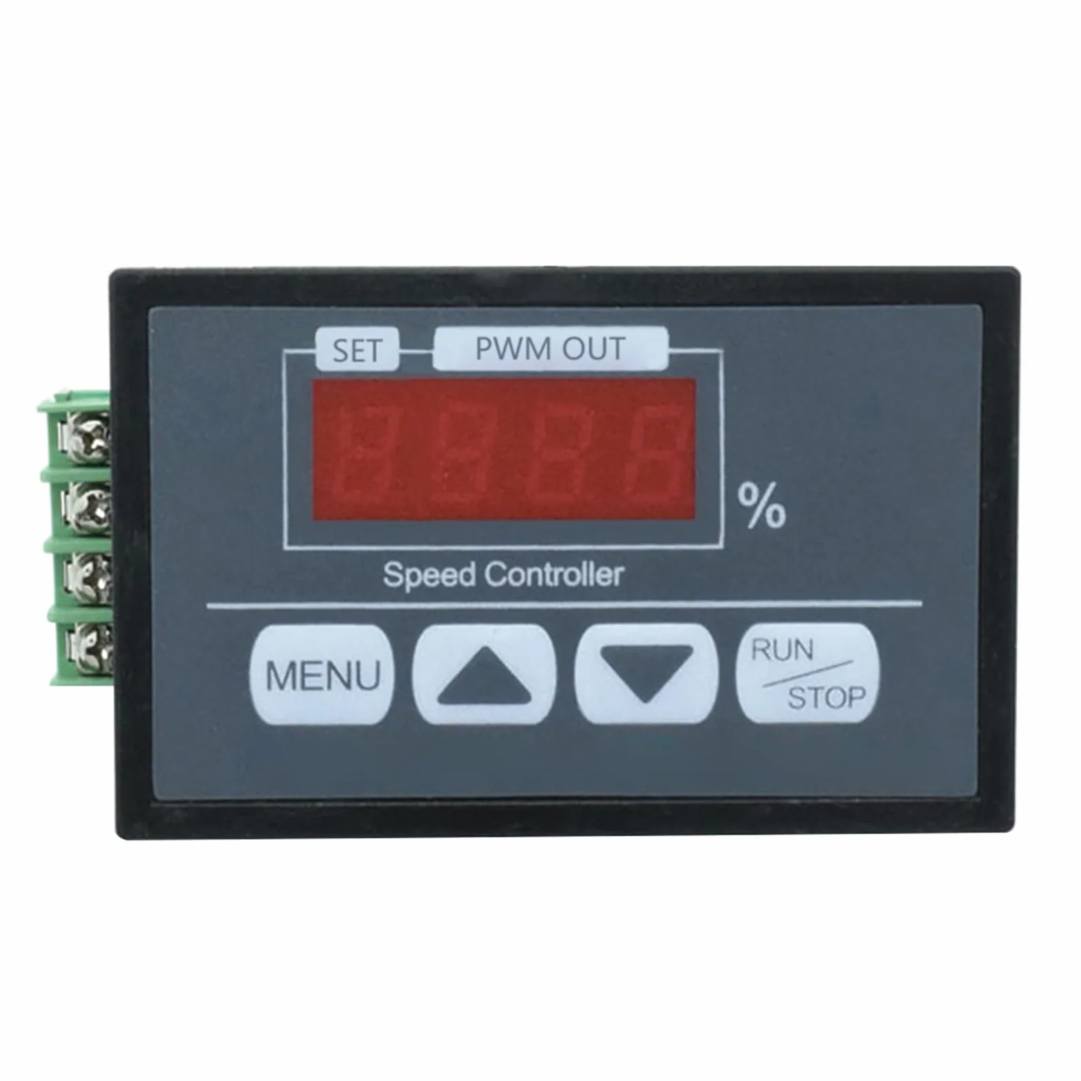Aideepen PWM DC regulator prędkości obrotowej silnika DC 6-60 V 12 V 24 V 36 V 48 V 30 A prędkość, regulowany bezstopniowy regulator z powolną regulacją start/zatrzymania