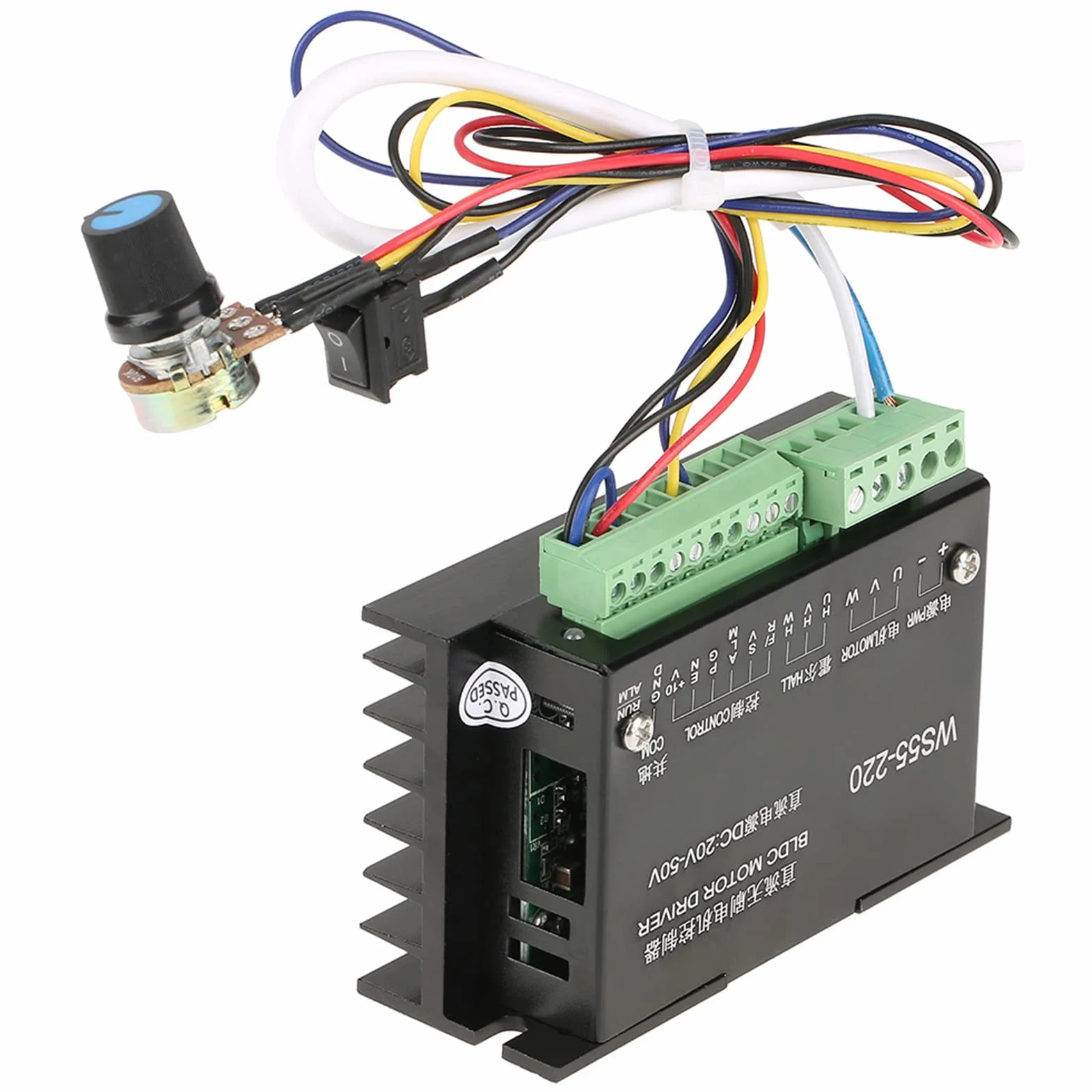 Sterownik Silnika BLDC 48V 500W Regulator Prędkości dla CNC Bezszczotkowego Wrzeciona 3-Fazowy Wysokiej Mocy