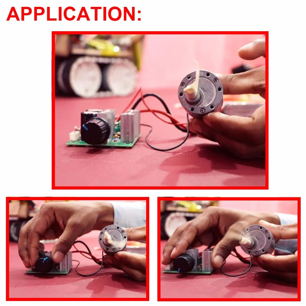 12 V ~ 40 V 10 A PWM DC regulator prędkości obrotowej silnika regulator napięcia, moduł regulacji prędkości obrotowej silnika do Arduino z bezpiecznikiem szklanym 10 A