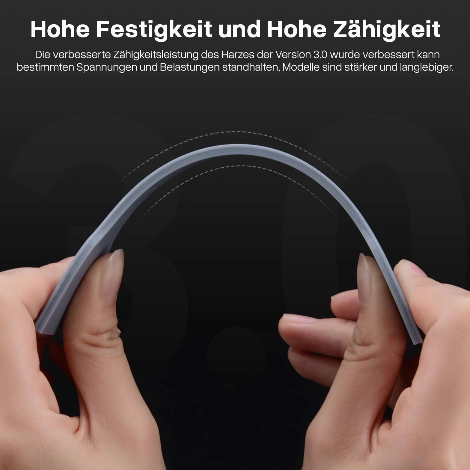 ELEGOO 405nm Żywica podobna do ABS 3.0, LCD UV Rapid Resin o wysokiej precyzji, nie kruchość, zwiększona wytrzymałość i odporność dla drukarki LCD/DLP 3D, fotopolimerowa żywica biała 2000 g