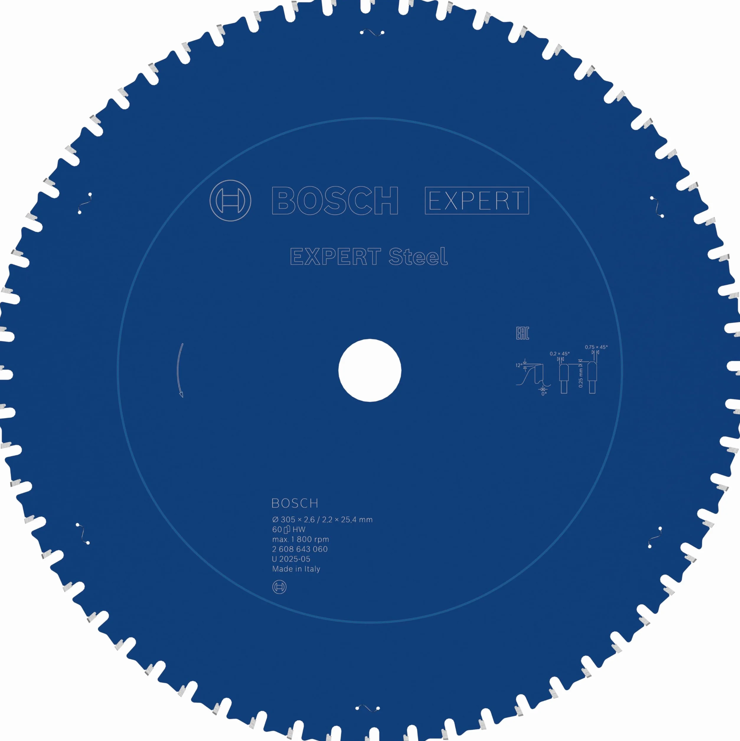 Bosch Tarcza Pilarska EX SL B 305x25,4-60