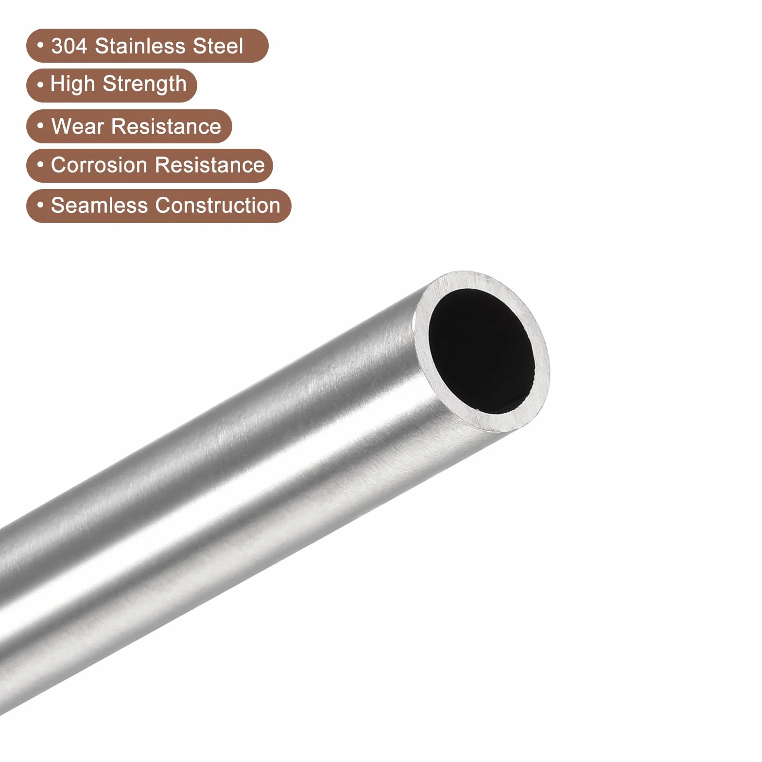 Rura ze stali nierdzewnej 304 Ø 12 mm x 1 mm x 200 mm kapilarna do maszyn