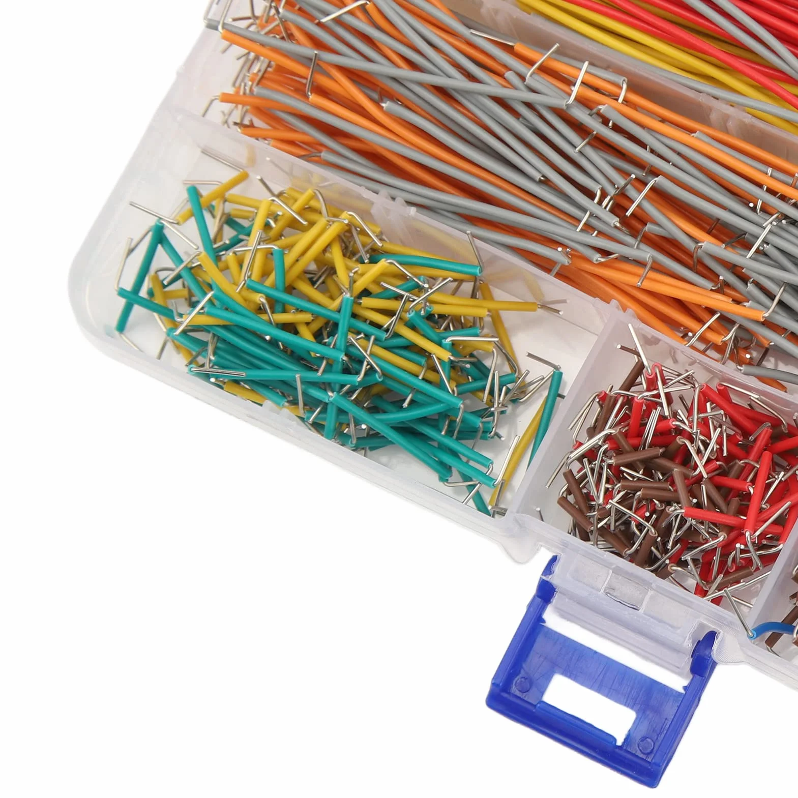 Zestaw Przewodów Rozporowych Miedziany Elastyczny Kabel Zworki Breadboard 840 SZTUK