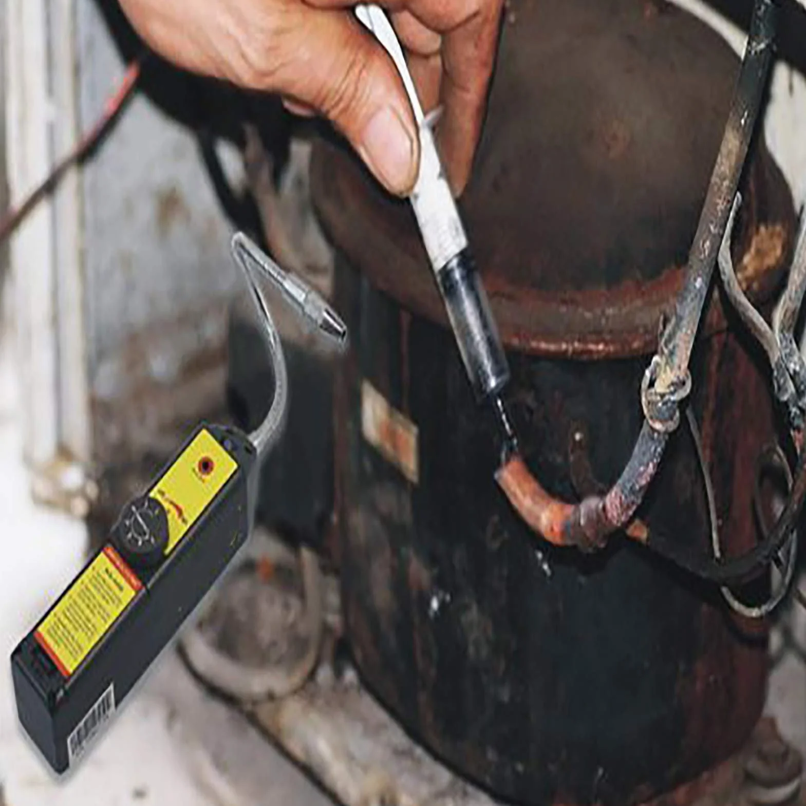 Halogen Freon Sniffer Gaz Halogenowy CFC HFC Wykrywacz Nieszczelności Czynnika Chłodniczego Wykrywanie Klimatyzacji Wykrywacz Gazu Samochodowego R134a R410a R22a HVAC Checke