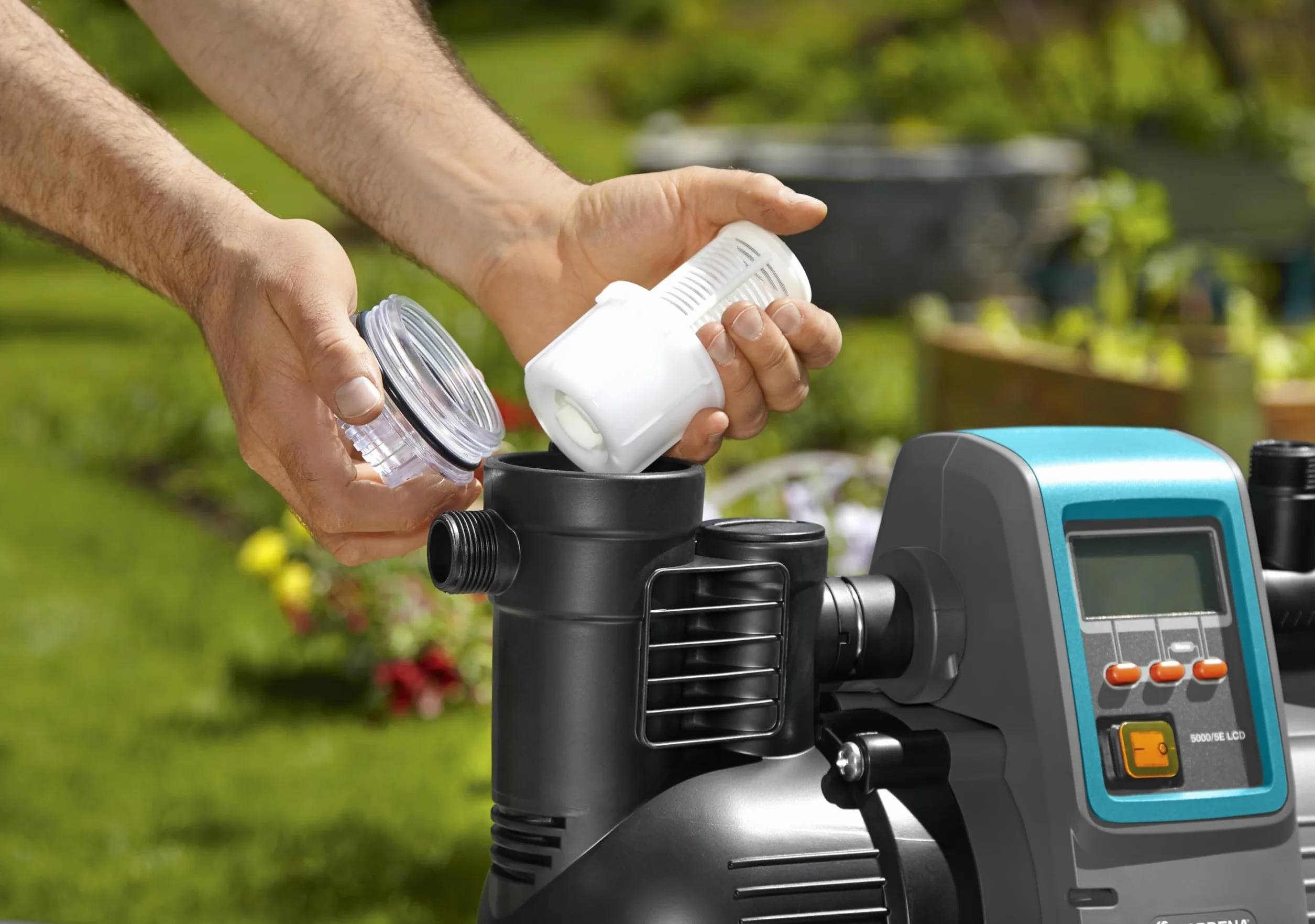 Gardena Comfort 5000/5E LCD automatyczny hydrofor 5000 l/h 1300 W
